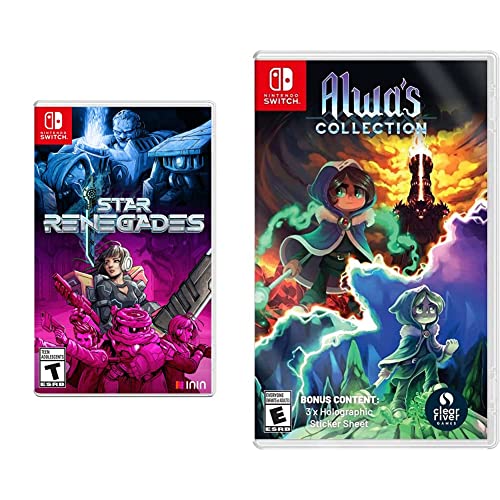 Star Renegades & Alwa's Collection Bundle for Nintendo Switch - Action RPG & Retro Platformer Games - Perfect for Home Gaming & Travel Entertainment