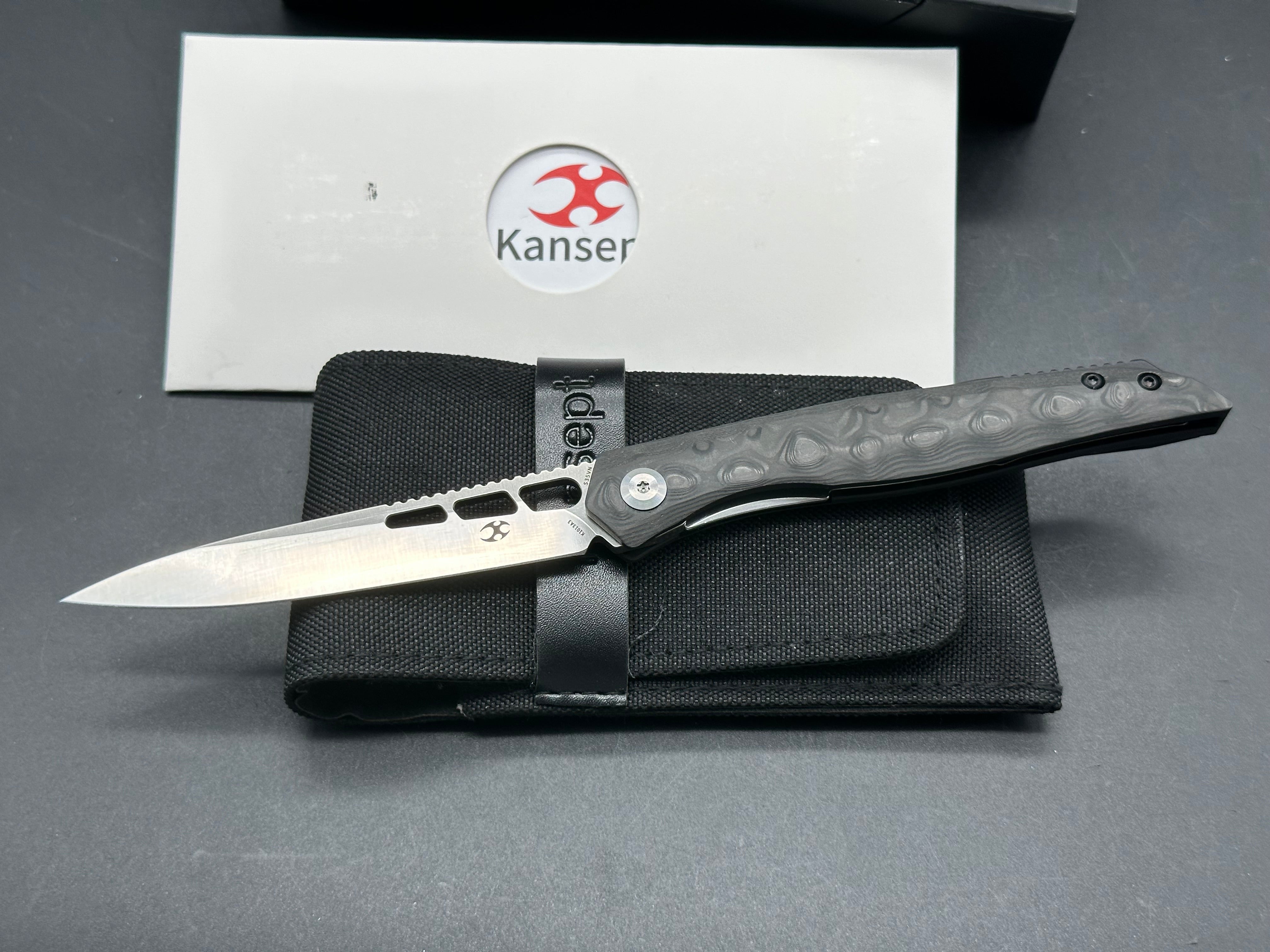 KANSEPT Lucky Star Flipper Knife - 3.54