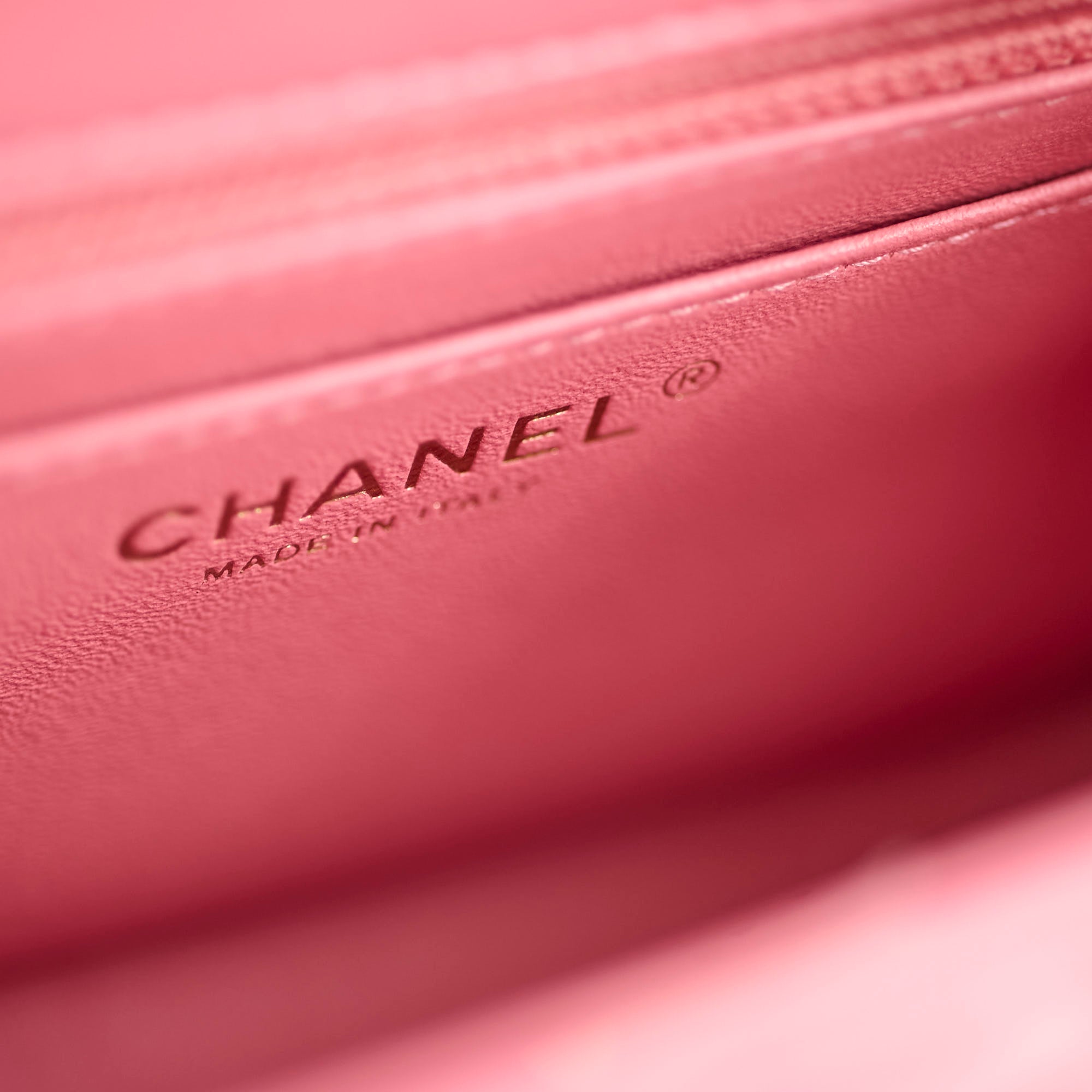 Chanel Mini Square Bag in Soft Lambskin Leather - Elegant Pink Crossbody Purse for Women | Perfect for Date Nights, Parties & Everyday Luxury