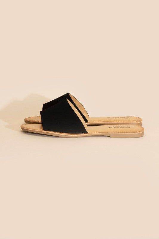 Airway S Flat Slides - Comfortable & Stylish Women's Sandals for Summer, Beach, and Casual Wear