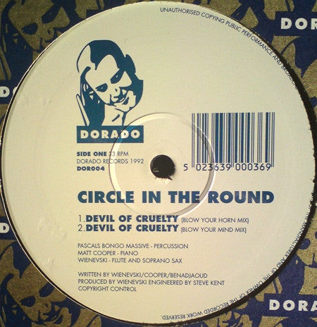 Circle In The Round Devil Of Cruelty 12 Dorado DOR004 - Heavy Metal Music Album for Collectors & Fans | Perfect for Home Listening & Music Collections