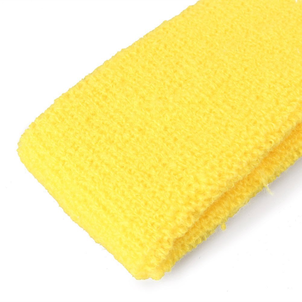 Premium Cotton Sports Headbands for Women & Men - 12 Pack Soft Sweatbands for Basketball, Tennis, Running, Yoga & Workouts - Breathable Athletic Headbands for Gym, Fitness & Active Lifestyle