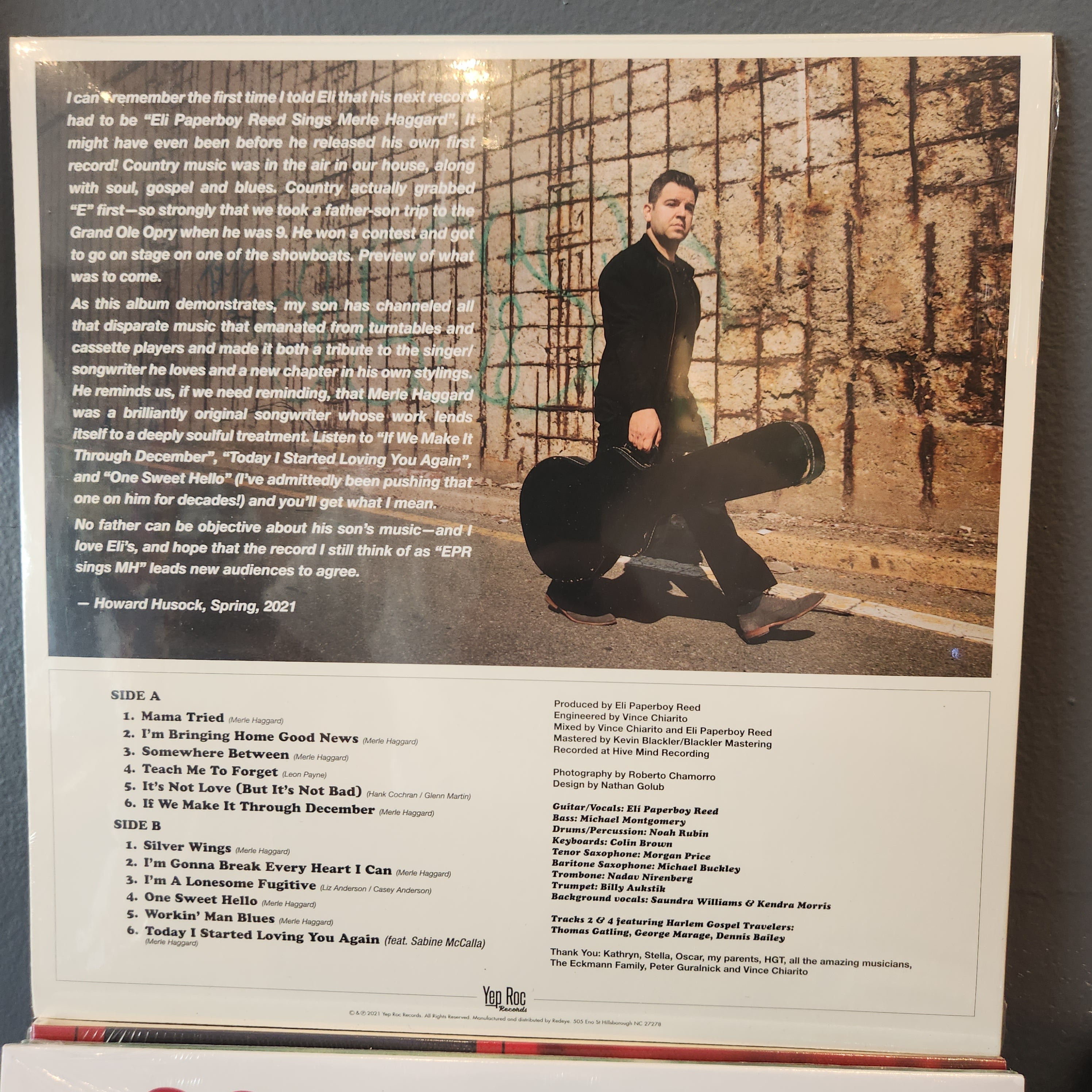Eli Paperboy Reed - Down Every Road Vinyl LP | Classic Blues & Soul Music | Perfect for Record Collectors & Music Lovers