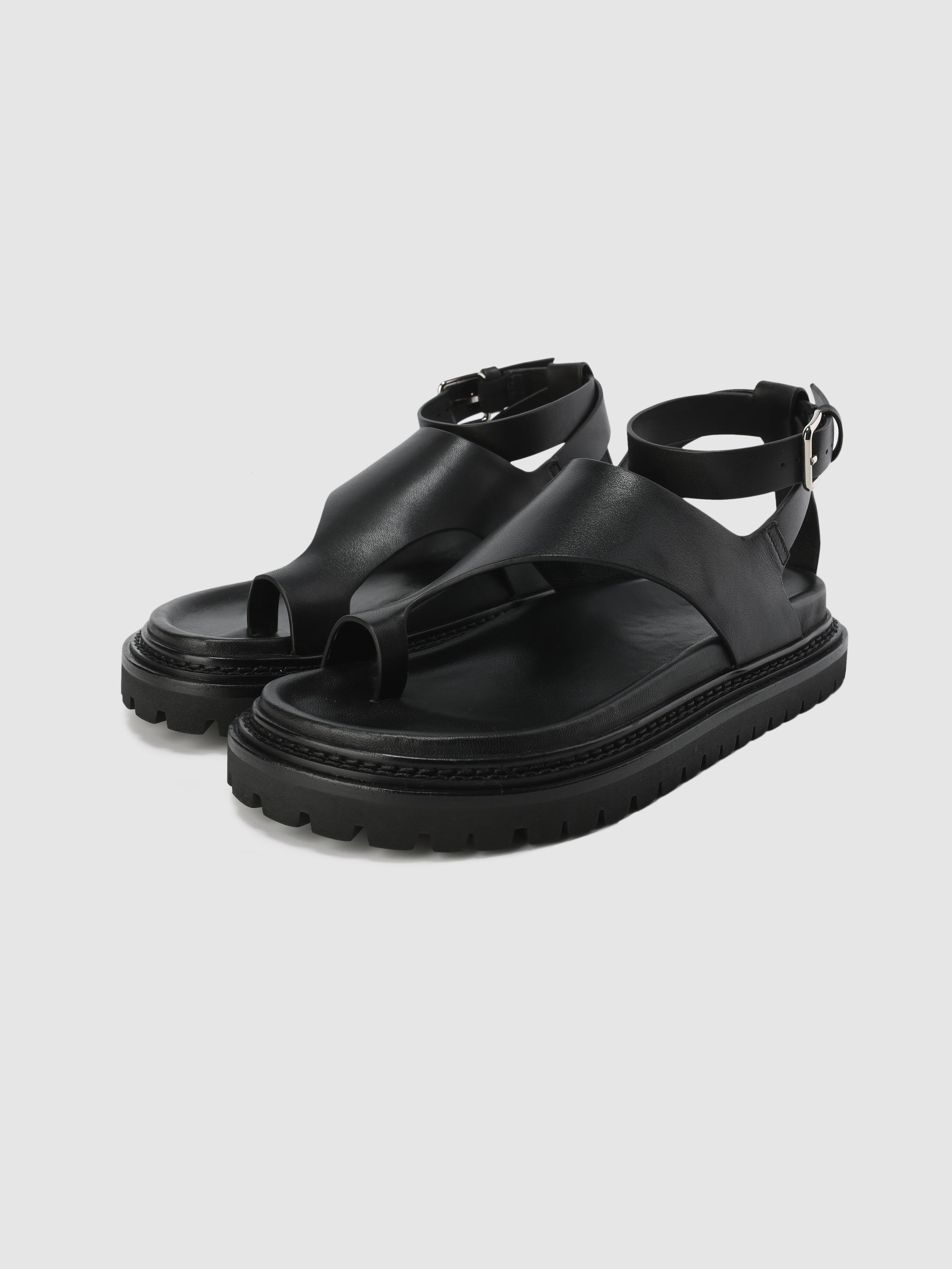 Women's Stylish Ring Toe Ankle Strap Sandals - Comfortable Summer Beach Wedding Shoes for Outdoor Parties & Vacations