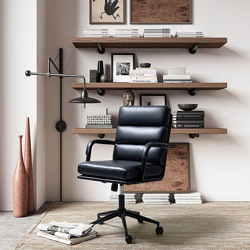 Johannes Task Office Chair - Ergonomic Adjustable Desk Chair with Lumbar Support for Home & Office Workspace - Perfect for Long Hours of Sitting, Gaming, and Remote Work
