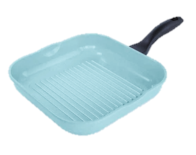 JADECOOK 3-Piece Nonstick Cookware Set - 2 Frying Pans & 1 Square Pan - Durable Jade Coating for Healthy Cooking - Perfect for Sauteing, Frying & Baking at Home