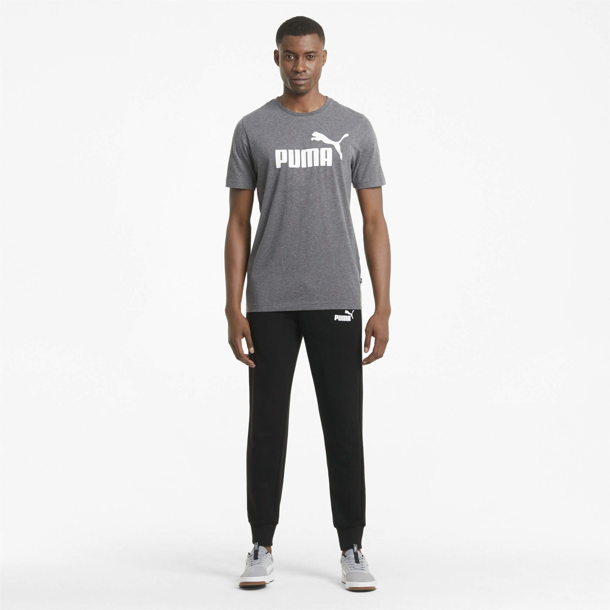 PUMA Essentials Logo Men's Tracksuit Bottoms - Comfortable Athletic Jogger Pants for Gym, Running & Casual Wear