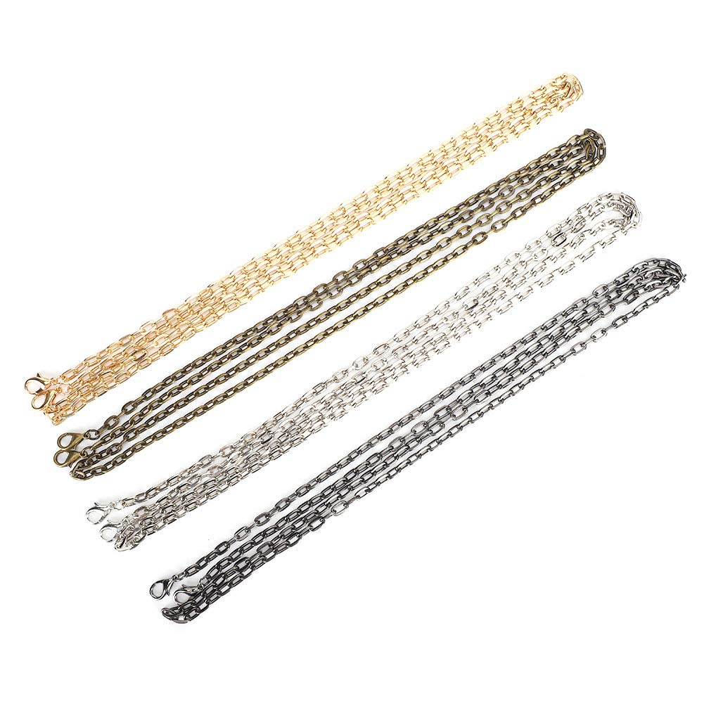 Stylish Metal Chain Strap for Handbags, Wallets & Clutches - Versatile Iron Bag Accessory for Women's Fashion | Perfect for Evening Bags, Crossbody Purse & Shoulder Bag Strap Replacement