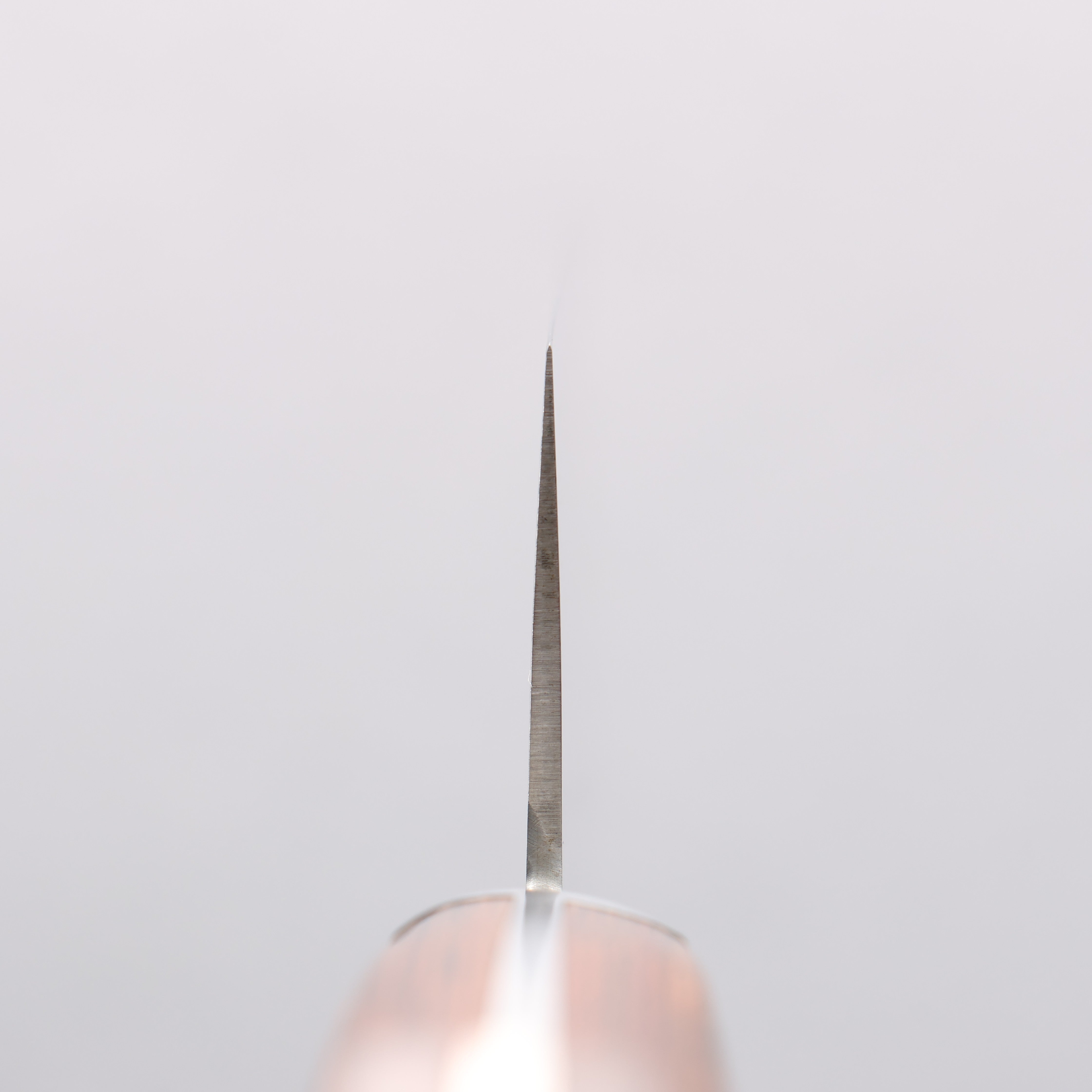 Premium Seisuke Mokusei ZA 18 Damascus Nakiri Knife 165mm - Mirrored Finish, Brown Pakkawood Handle - Perfect for Sushi, Vegetables & Precision Cutting