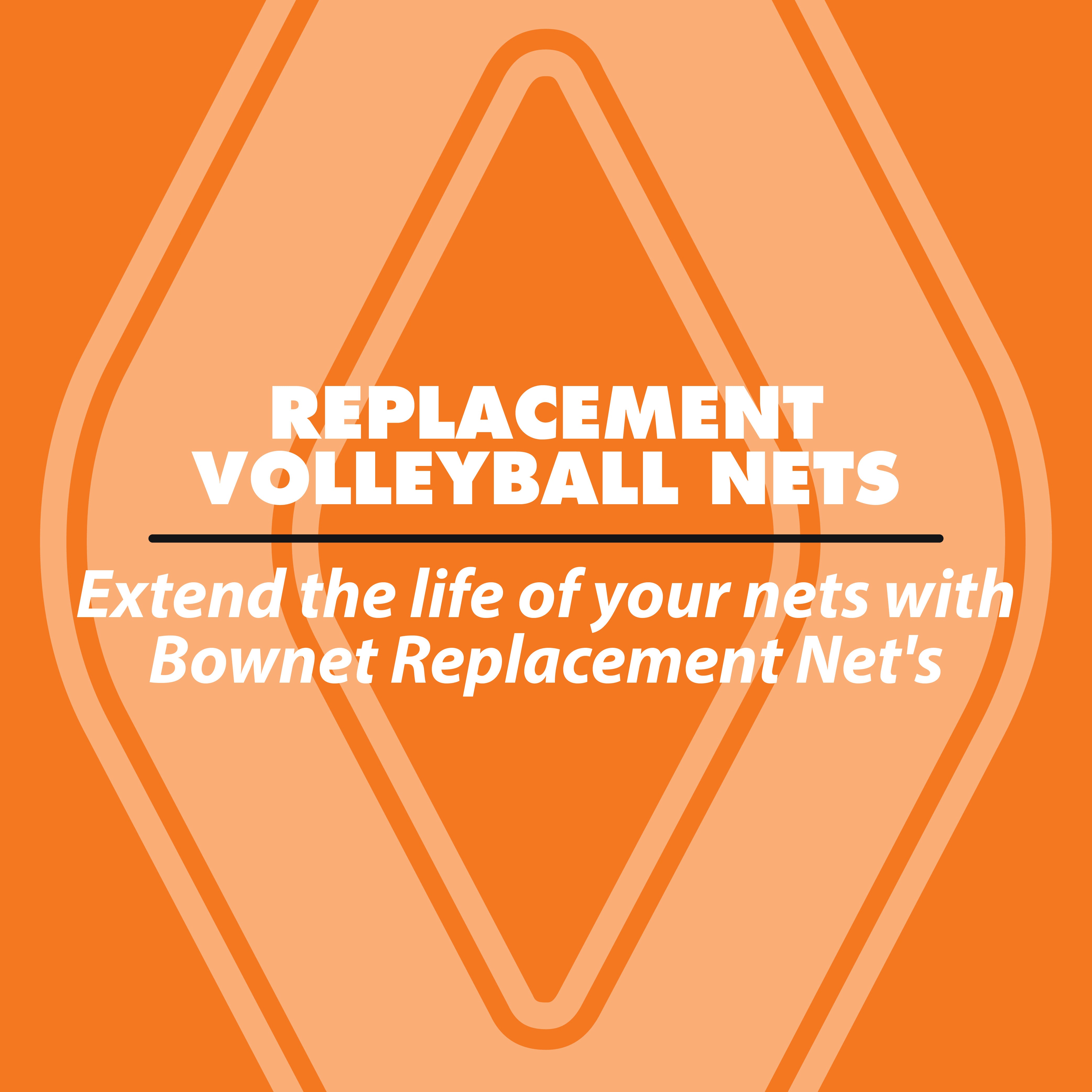 Volleyball Replacement Nets - Durable & High-Quality Volleyball Net for Indoor & Outdoor Sports, Practice, and Games
