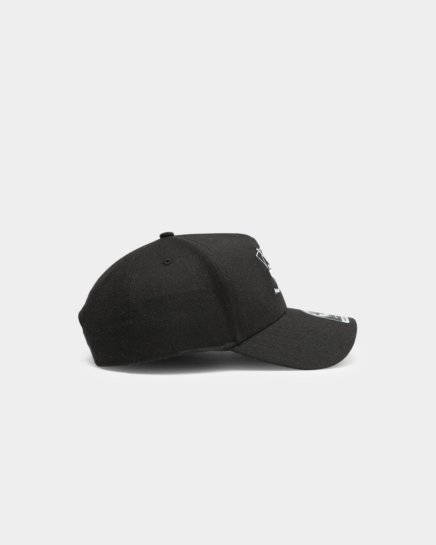 47 Brand Anaheim Ducks MVP DT Snapback Hat - Black & White Adjustable Baseball Cap for Men & Women - Perfect for Hockey Games, Sports Events & Casual Wear