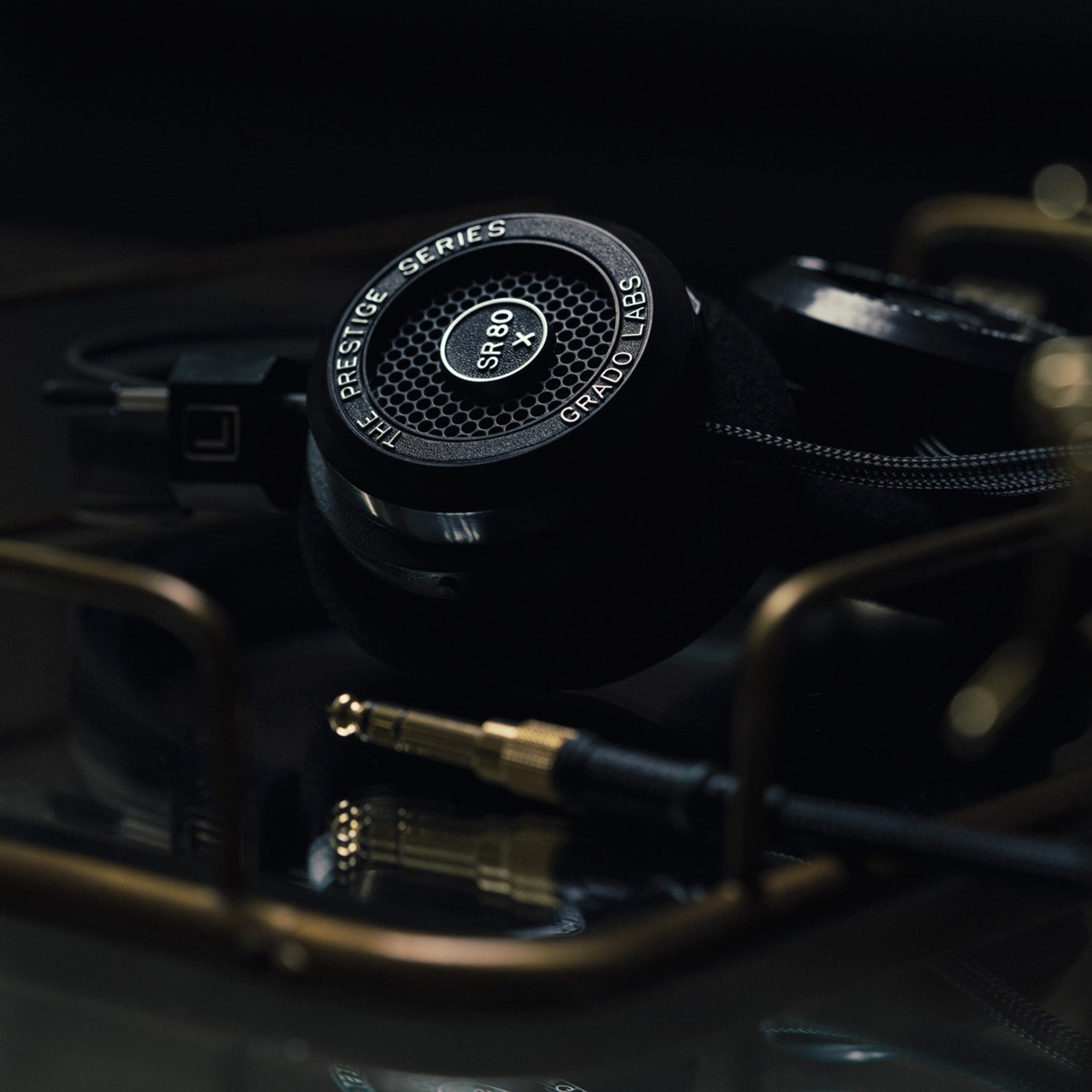 Grado SR80x Prestige Series Open-Back Headphones - High-Fidelity Audio for Music Lovers, Audiophiles & Home Studio Use