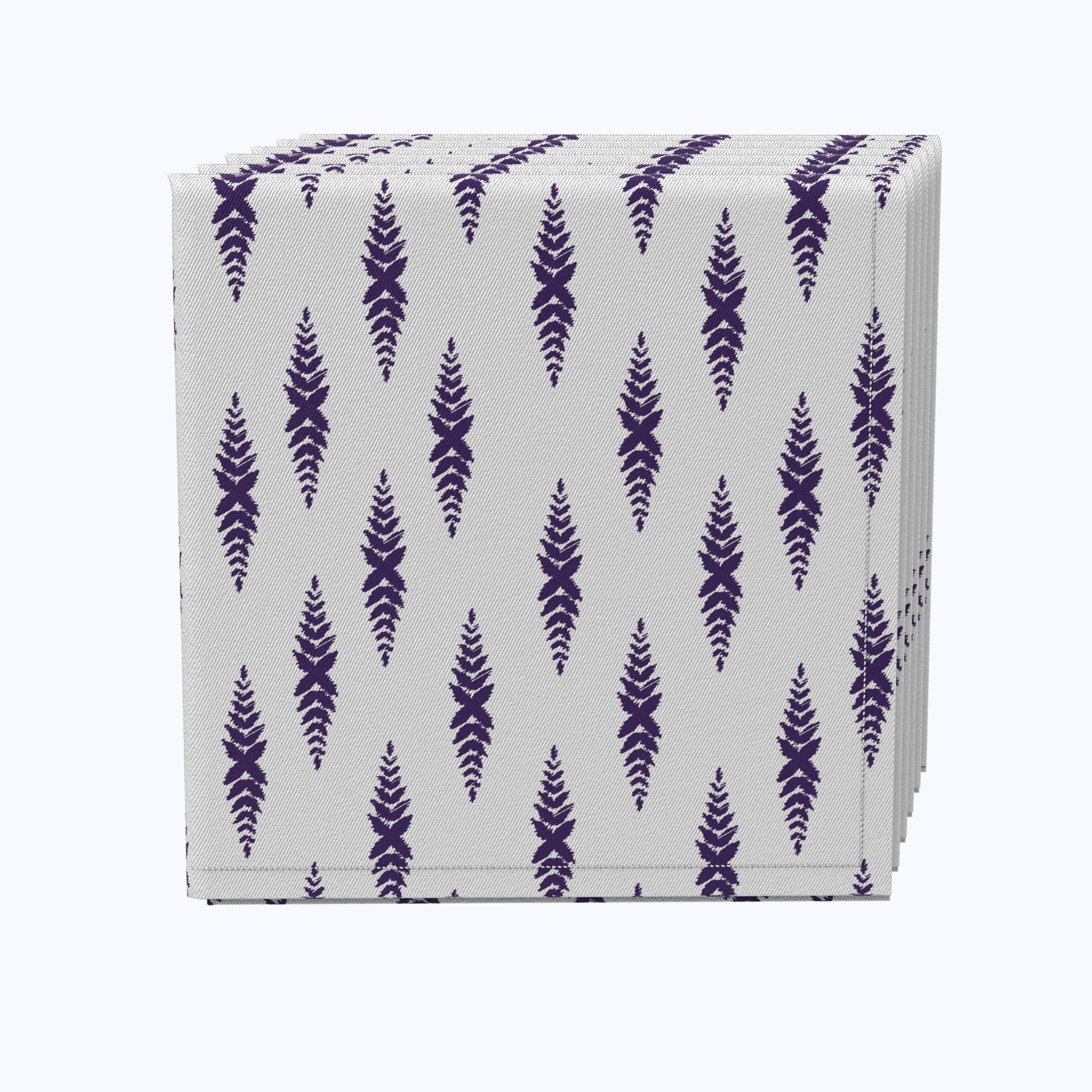 Boho Design Napkins - 12 Pack Cotton Floral Printed Table Napkins for Dinner Party, Wedding, Home Decor - Eco-Friendly & Washable