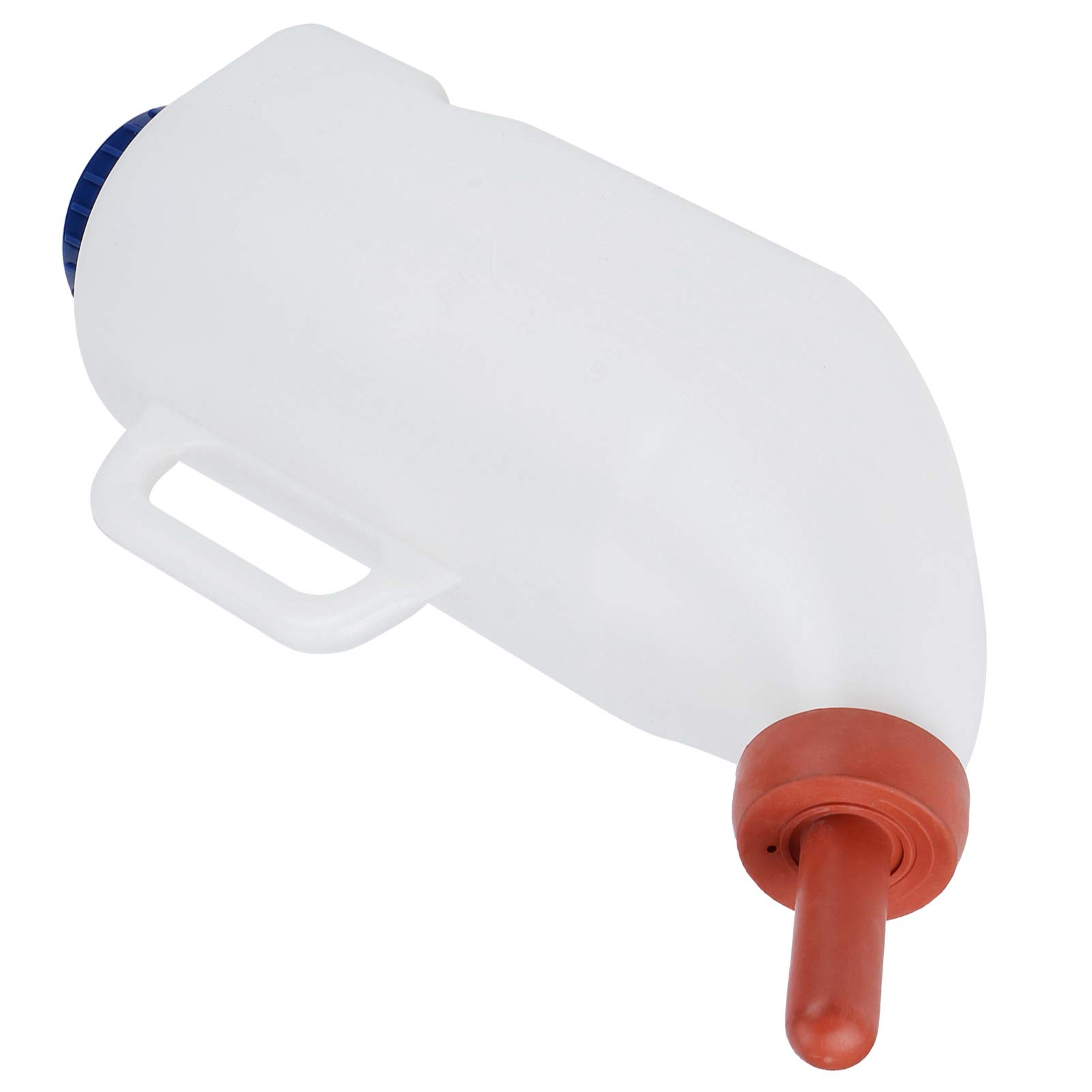 4L Plastic & Rubber Calf Milk Bottle - Detachable Farm Milk Feeder for Calves | Durable Cattle Feeding Container | Ideal for Newborn Calf Nutrition & Farm Use