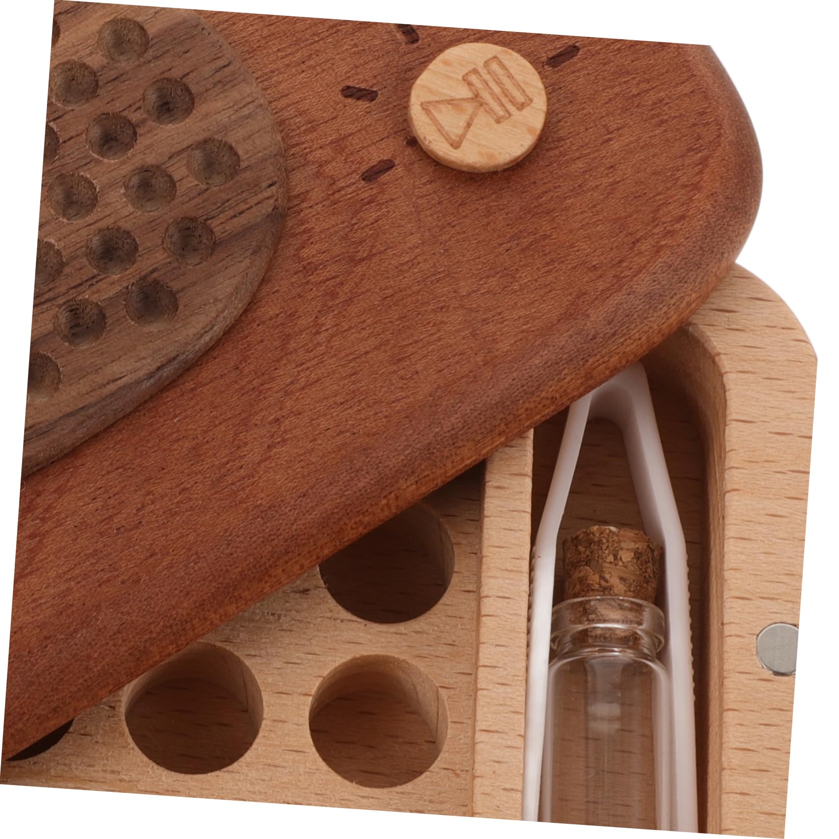 ORFOFE Baby Tooth Keepsake Box - First Tooth Organizer for Toddlers, Sturdy Wooden Tooth Holder with Secure Lid - Perfect for Collecting and Preserving Baby's First Teeth (Great Gift for New Parents)
