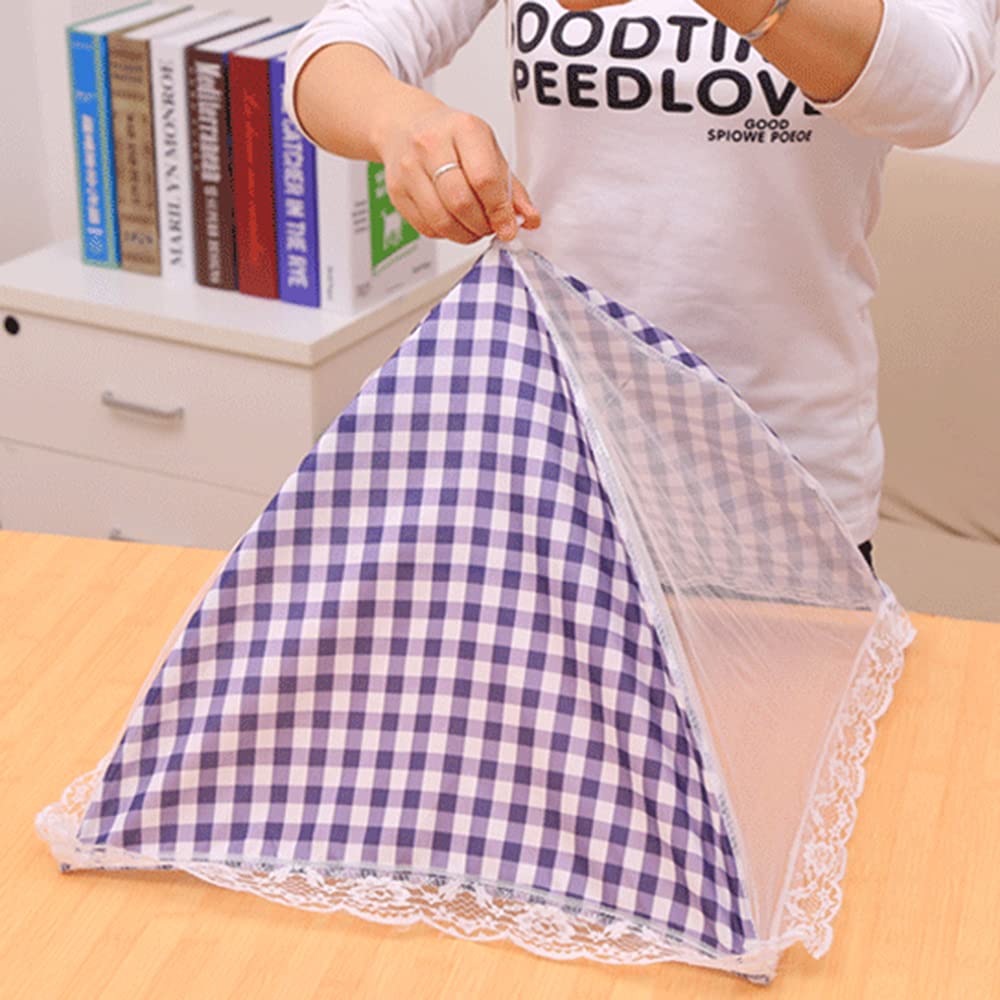 1Pcs Extra Large 45x45x30cm Folding Mesh Food Cover Tent - Reusable Kitchen, BBQ, Picnic, Camping & Outdoor Dining Protection - Keep Bugs Away for Parties, Garden & Backyard Gatherings