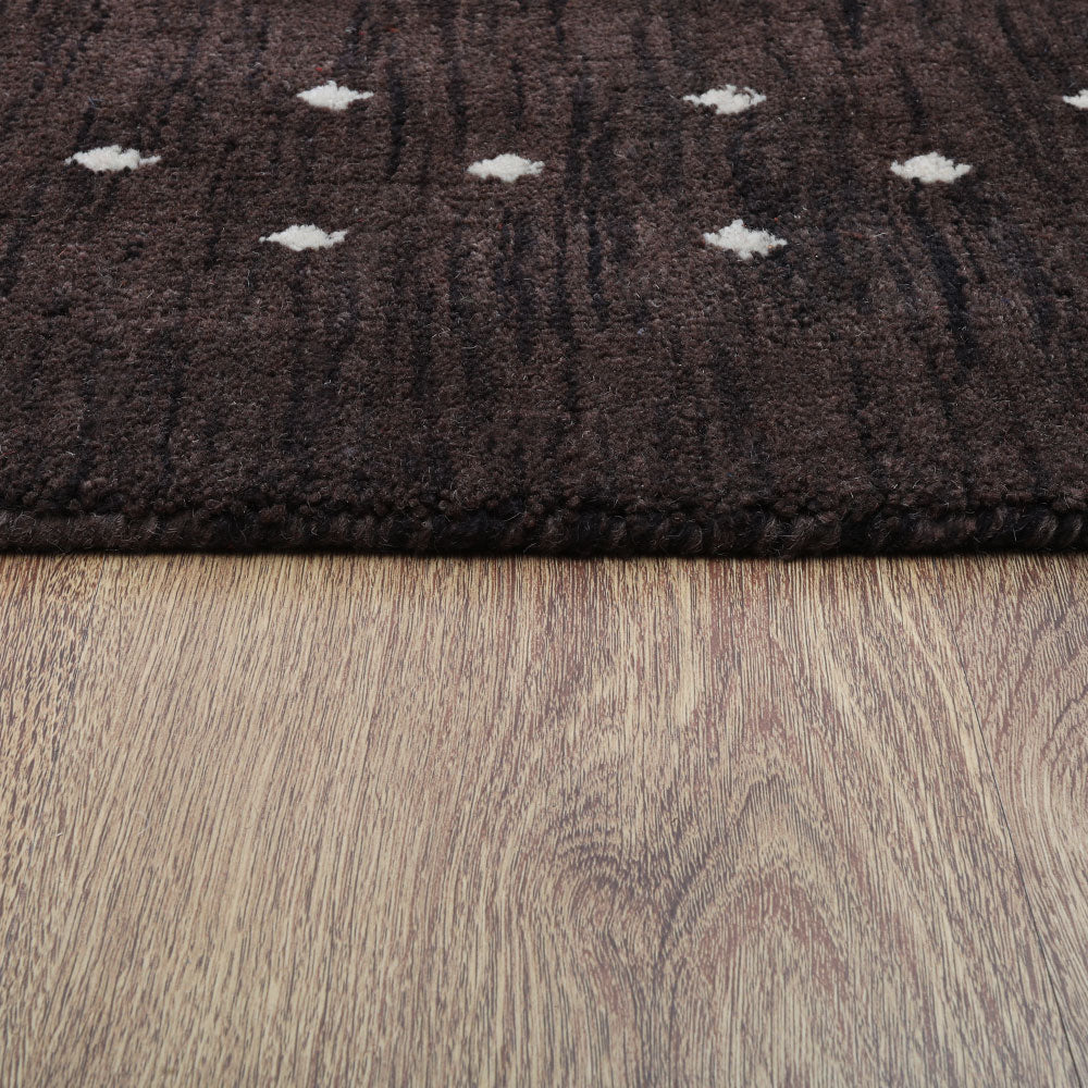 Premium Hand-Knotted Wool Rug - Luxurious & Durable Handmade Carpet for Living Room, Bedroom, or Office - Eco-Friendly Home Decor