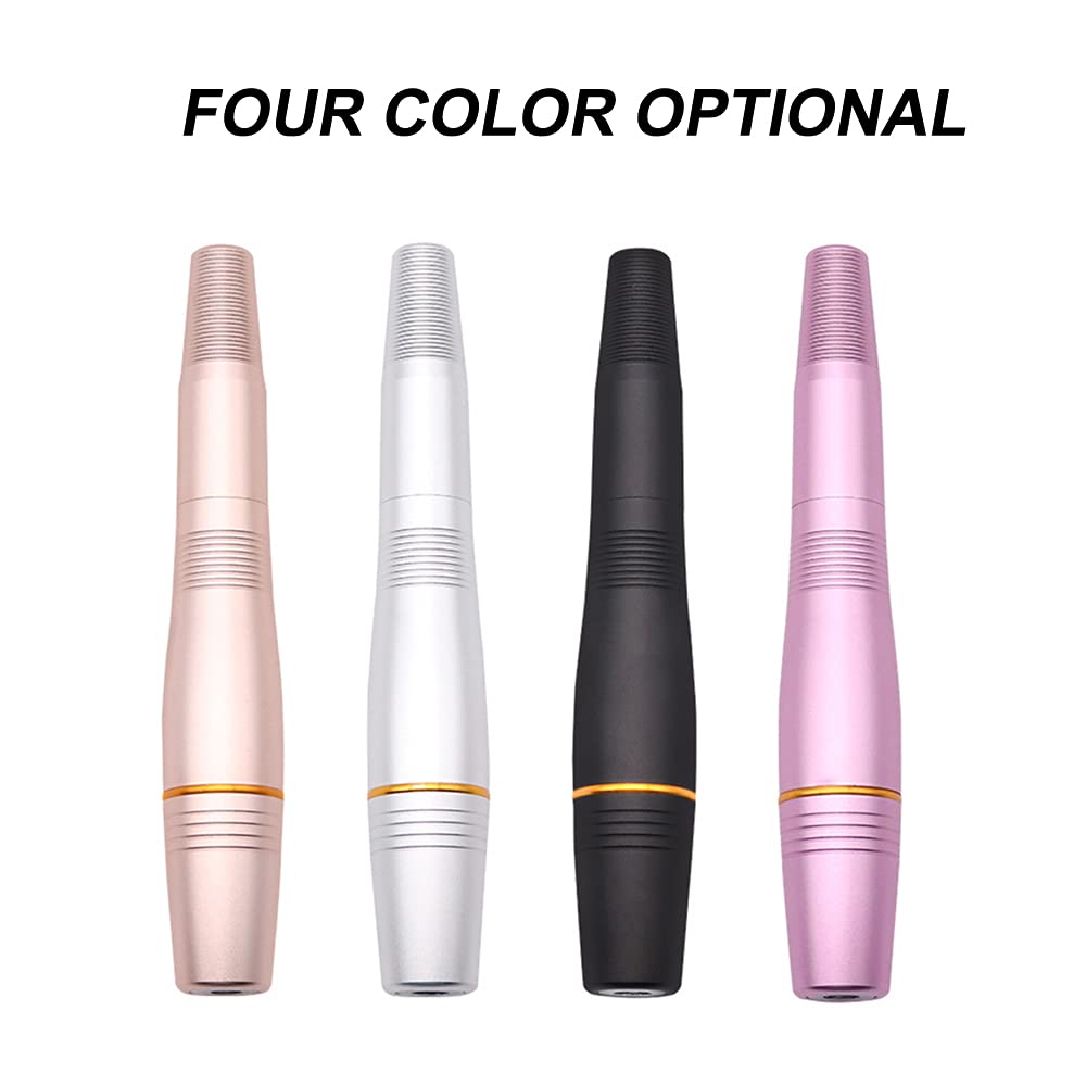 Layfoo Electric Nail Pen - 20000 RPM Professional Manicure Kit with Multiple Bits for Natural Nails, Home Salon & DIY Nail Care (Black) | Perfect for Gel Polish Removal, Acrylic Shaping & At-Home Nail Art