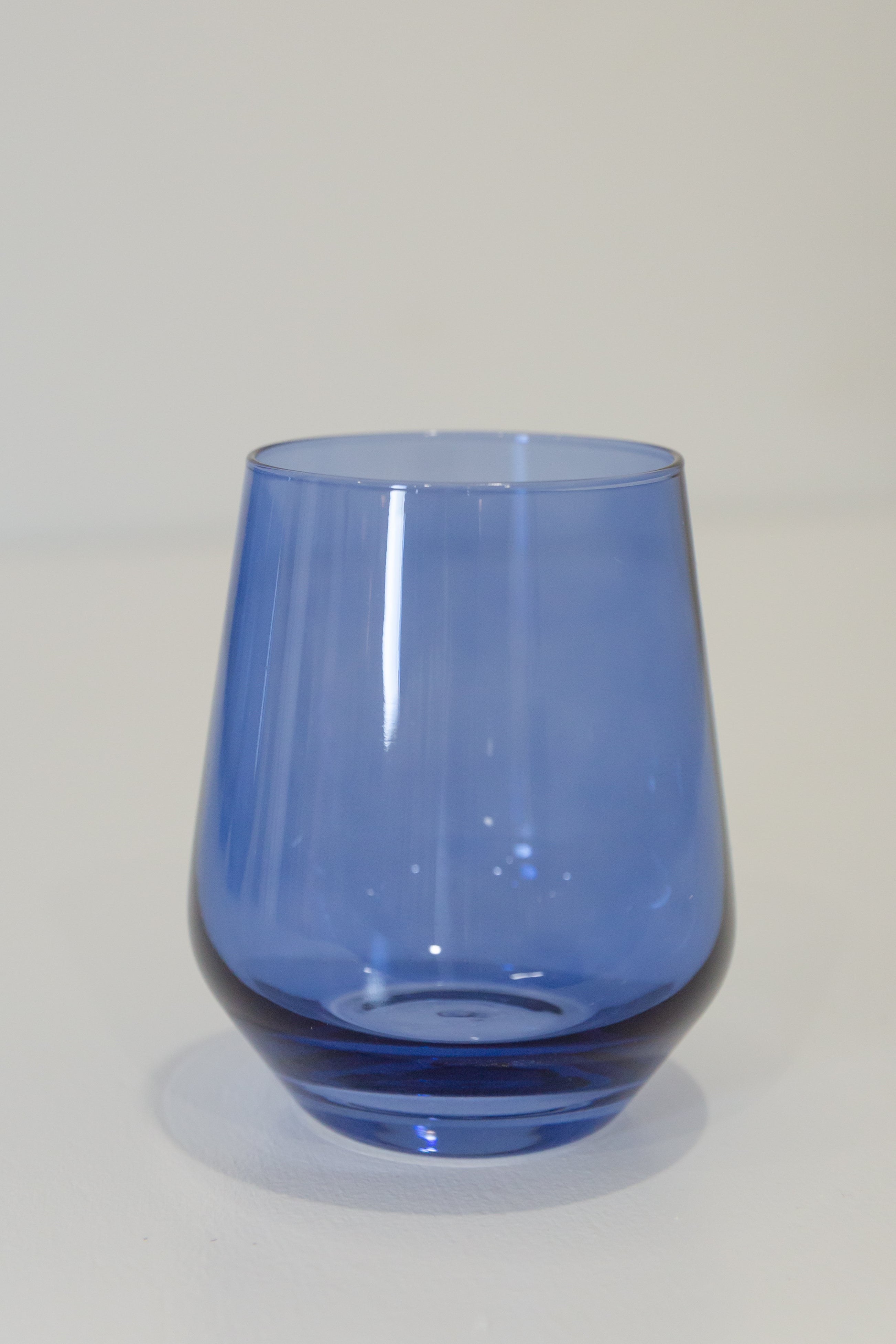 Estelle Colored Stemless Wine Glasses Set of 6 - Elegant & Durable for Red, White, and Sparkling Wine - Perfect for Dinner Parties, Weddings, and Home Entertaining