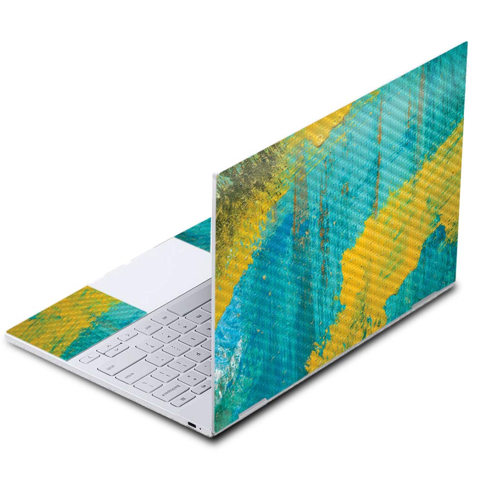 Premium Carbon Fiber Skin for Google Pixelbook - Acrylic Blue Protective Cover | Durable Textured Finish | Easy to Apply & Remove | Made in USA | Perfect for Work, Travel & Everyday Use
