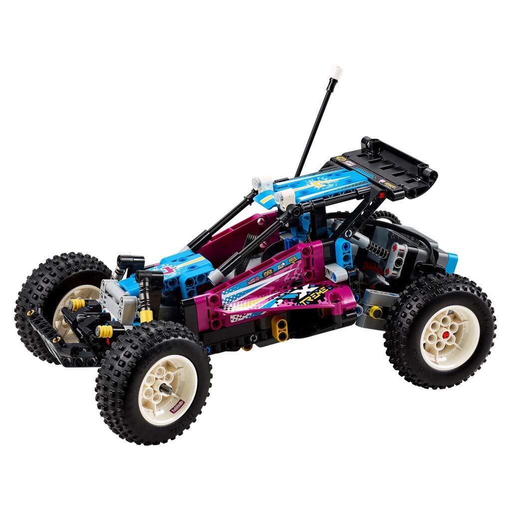 LEGO 42124 Technic Off-Road Buggy RC Remote Control Car Toy with Front & Rear Suspension, Control+ App, STEM Building Kit - Gift for Boys & Girls Ages 10+ - Perfect for Indoor Play, Outdoor Adventures & STEM Learning