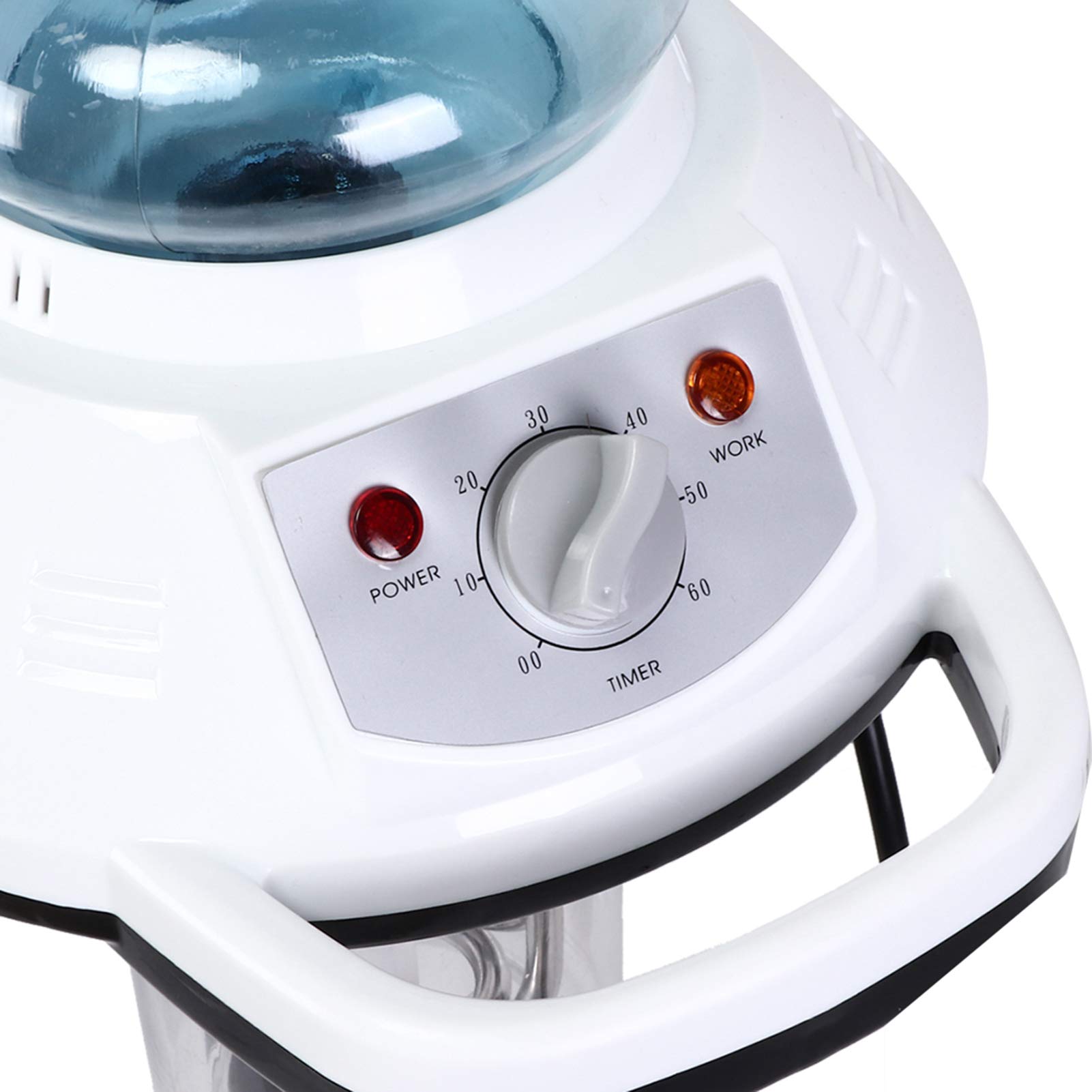 Adjustable Professional Hair Coloring Steamer with Hooded Bonnet - Salon & Home Use Perming & Treatment Dryer for Hair Care & Styling