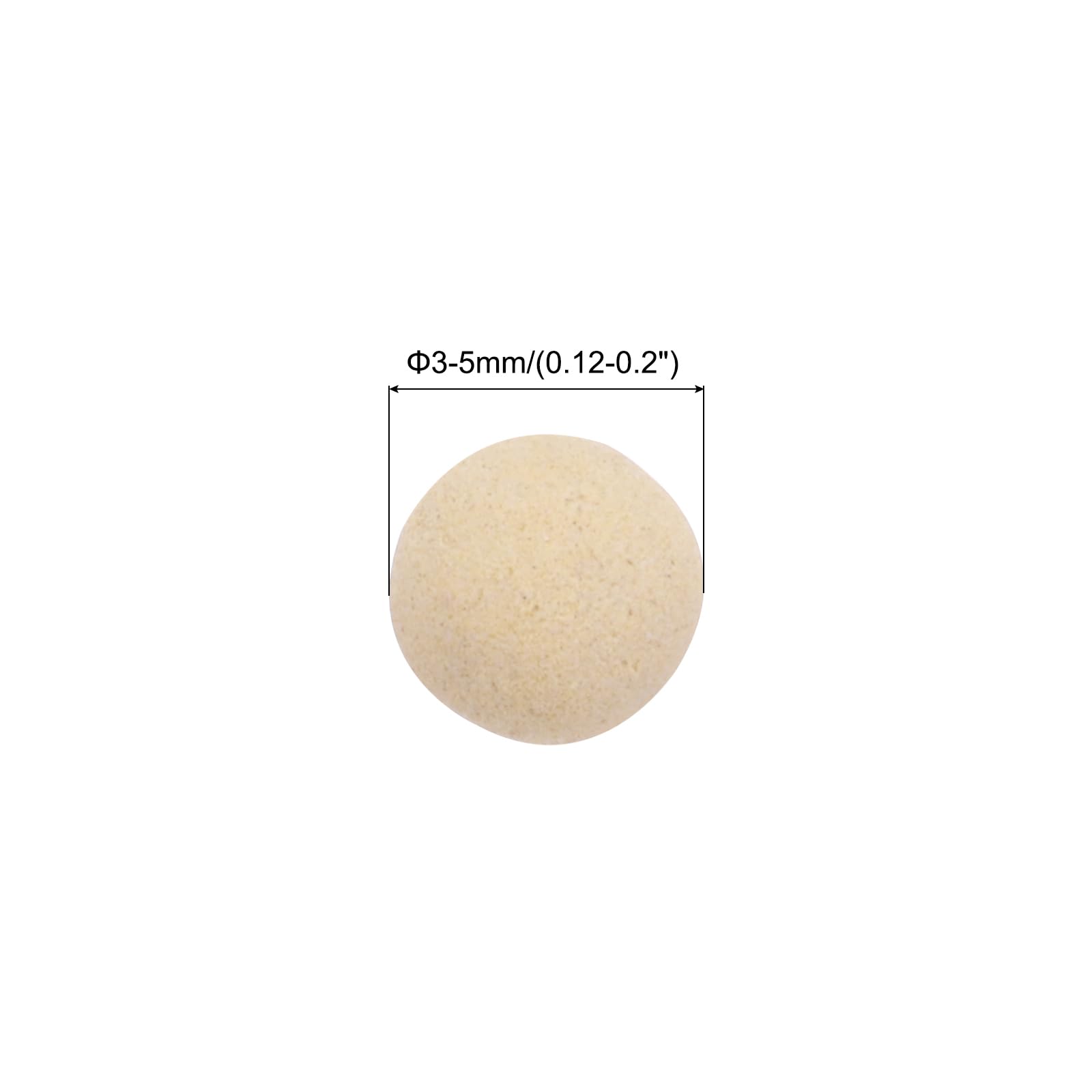 Premium Clay Pebbles 3-5mm for Hydroponics - 0.22 Lbs Lightweight Expanded Clay Balls for Hydroponic Growing, Orchid Potting, Bonsai Soil Aeration - Ideal for Indoor Gardening, Aquaponics & Decorative Vase Fillers