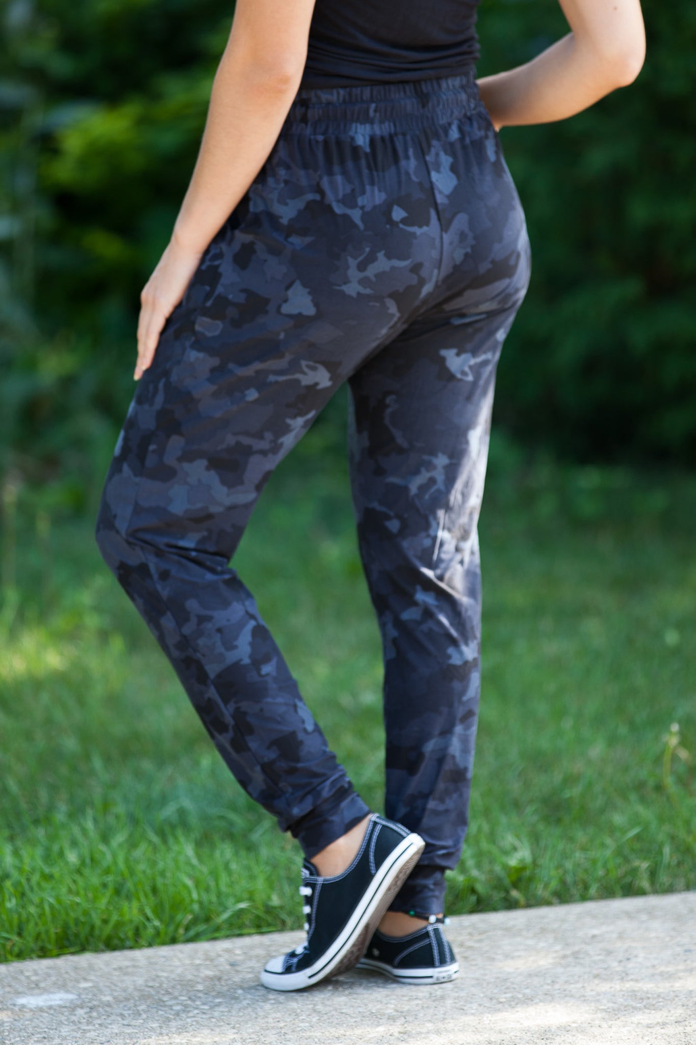 Midnight Camo Joggers for Men - Comfortable Camouflage Print Sweatpants for Running, Gym & Lounge Wear