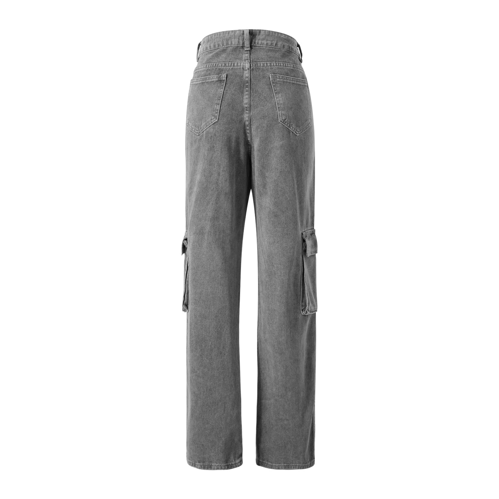 Women's Y2K Baggy Jeans - High Waist Wide Leg Straight Denim Pants | Vintage Harajuku Streetwear Loose Casual Trousers for Everyday Wear & Retro Fashion Outfits