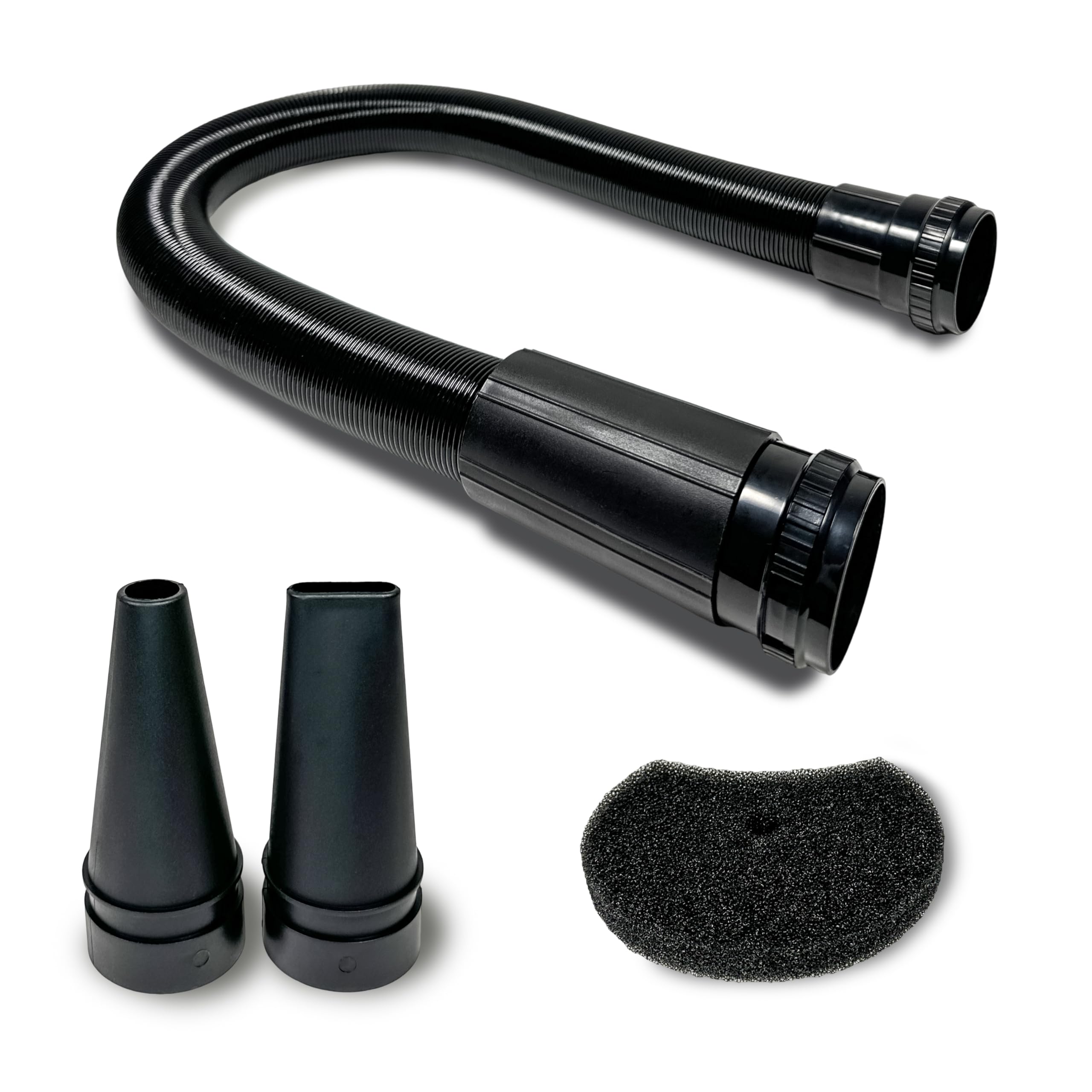 Flying Pig High Velocity Dog Grooming Dryer with Heater - Professional Pet Hair Blower for Quick Drying (Black & White) - Perfect for Grooming Salons, Pet Shops & Home Use