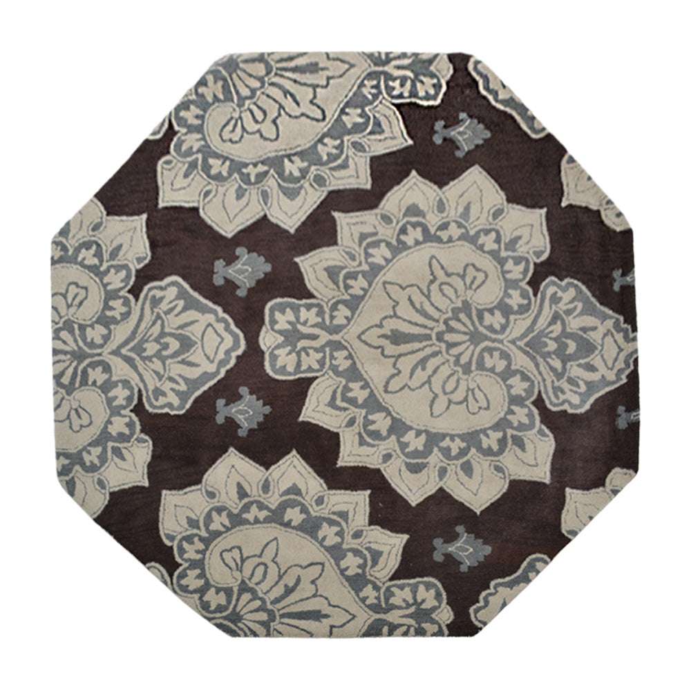 Bloom Hand Tufted Rug - Soft Modern Area Rug for Living Room, Bedroom, Nursery - Non-Slip Comfortable Home Decor Carpet