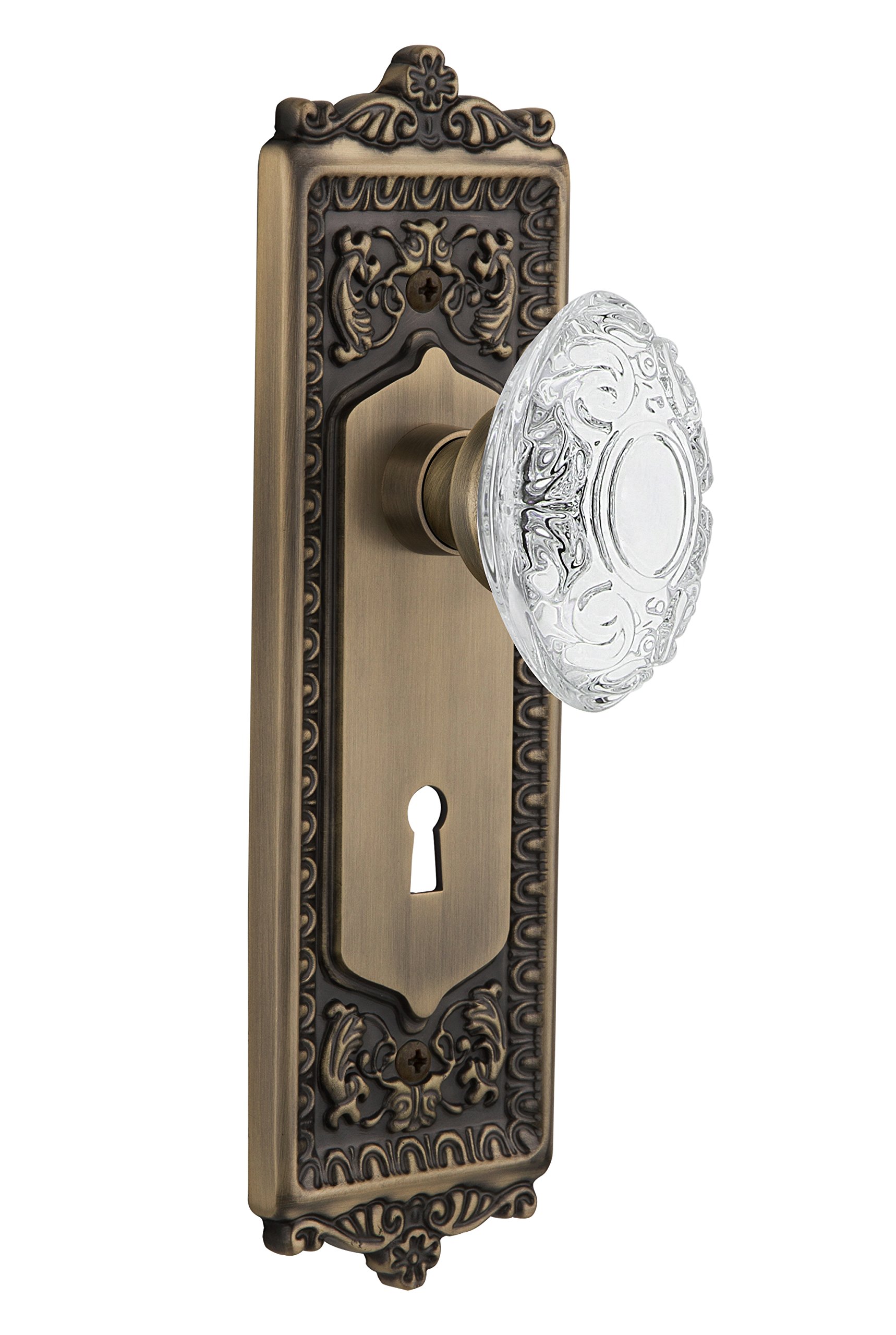 Vintage Egg & Dart Door Knob 2.375