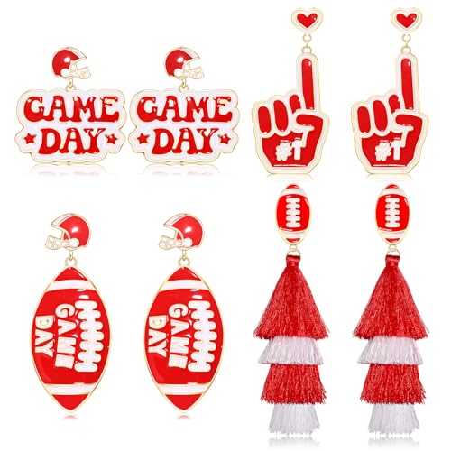 Red White Football