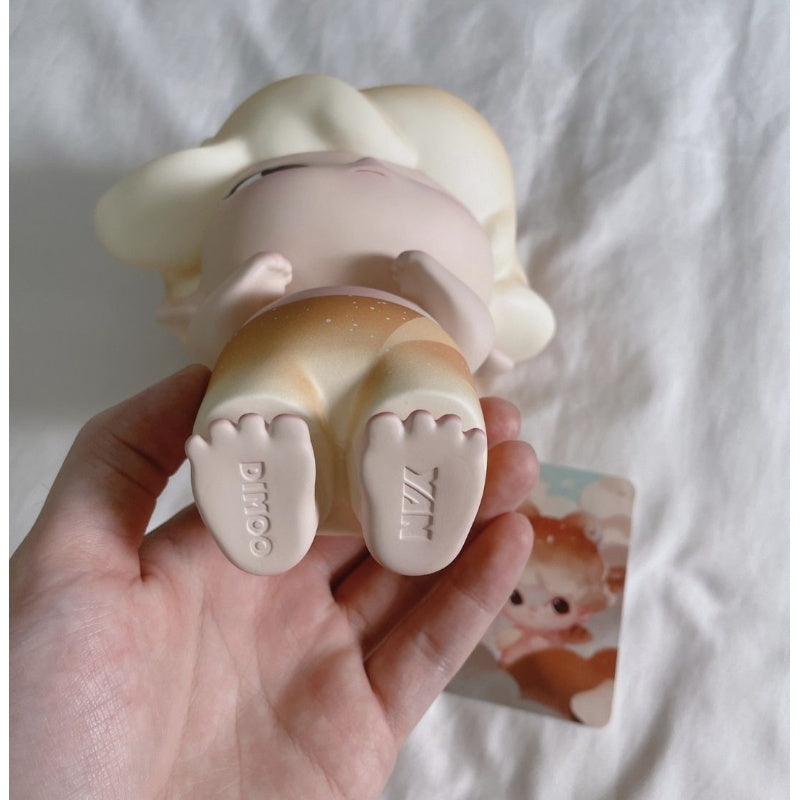 DIMOO Croissant Plus Limited Edition Collectible Figure - Cute Cartoon Character for Home Decor, Office Display, and Gift Giving