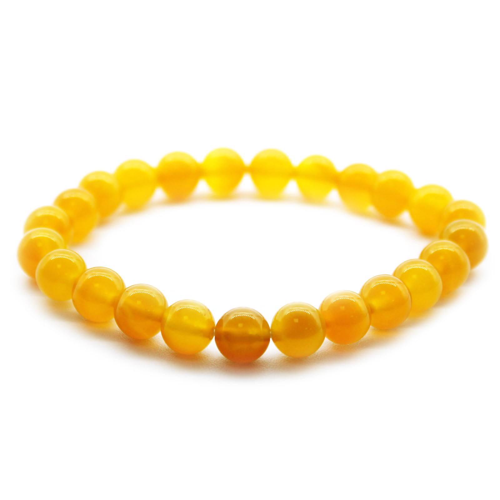 Honey Crystal Power Bracelet for Women - Natural Healing Energy & Positive Vibes - Chakra Balancing & Stress Relief - Perfect for Meditation, Yoga & Daily Wear