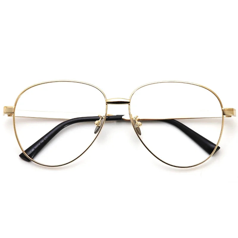 Aror Unisex Full Rim Oval Titanium Eyeglasses Frame 42280 - Lightweight & Durable for Work, Reading & Fashion