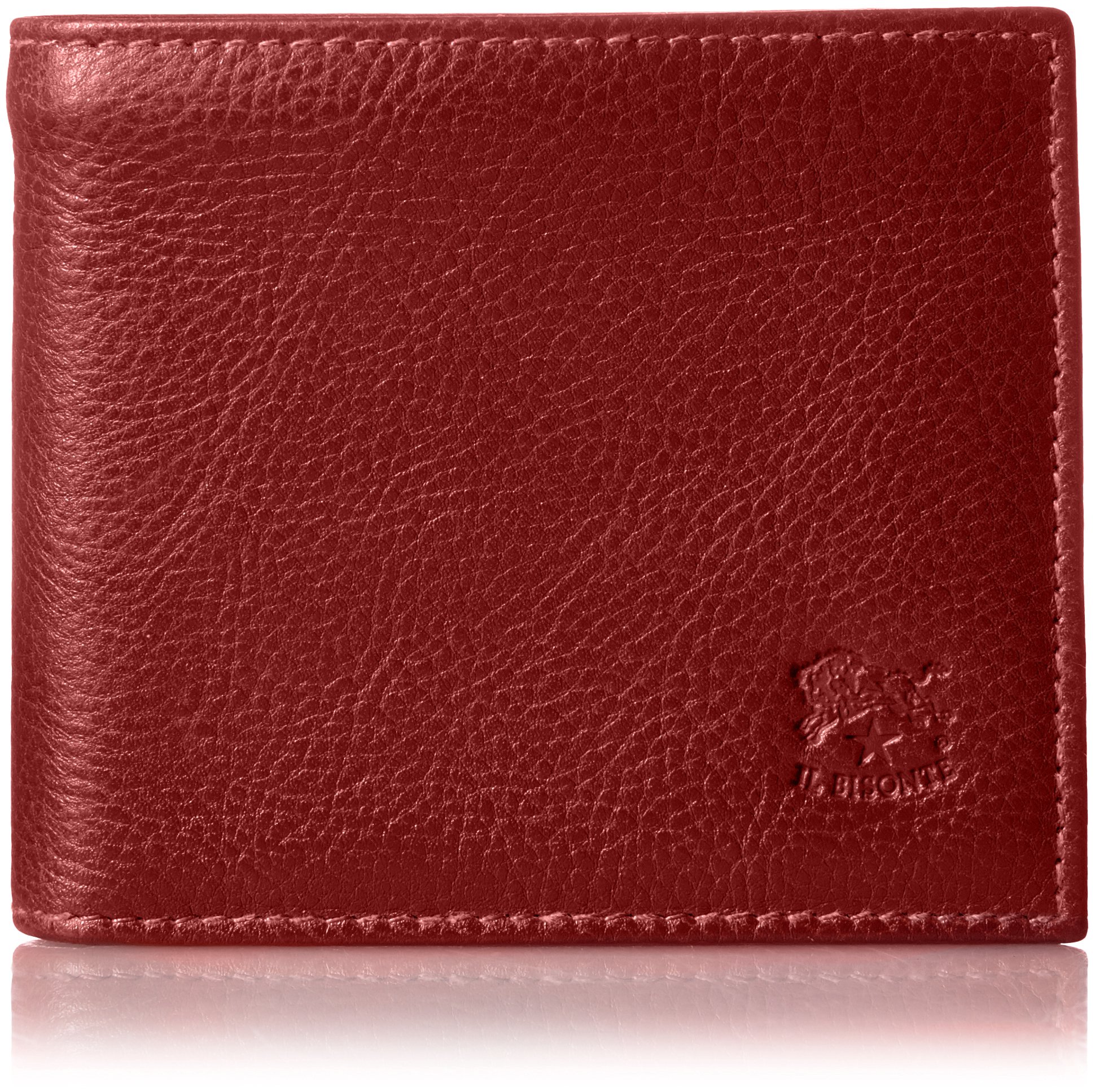 Premium IL BISONTE Genuine Leather Men's Wallet - Slim Bifold RFID Blocking Credit Card Holder for Everyday Use & Travel