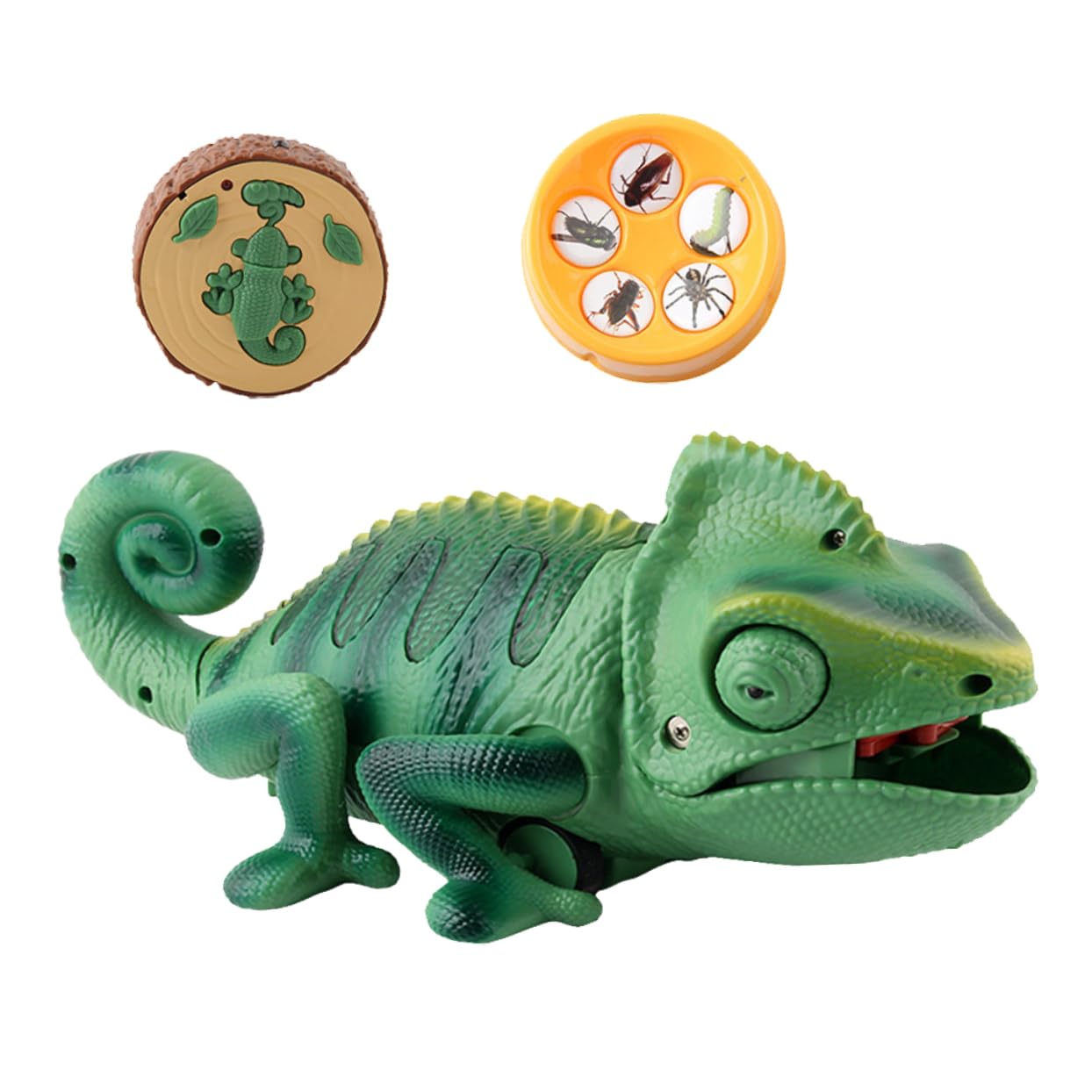 TOYANDONA Electric Remote Control Chameleon Toy - RC Crawling Lizard for Kids, Fun Educational & Interactive Pet Toy - Perfect for Indoor Play, Birthday Gifts & STEM Learning