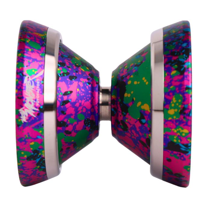 YoYoFactory MEGA Monster Professional Yo-Yo - Bimetal Design for Advanced Players | Perfect for Competition, Tricks & Performance