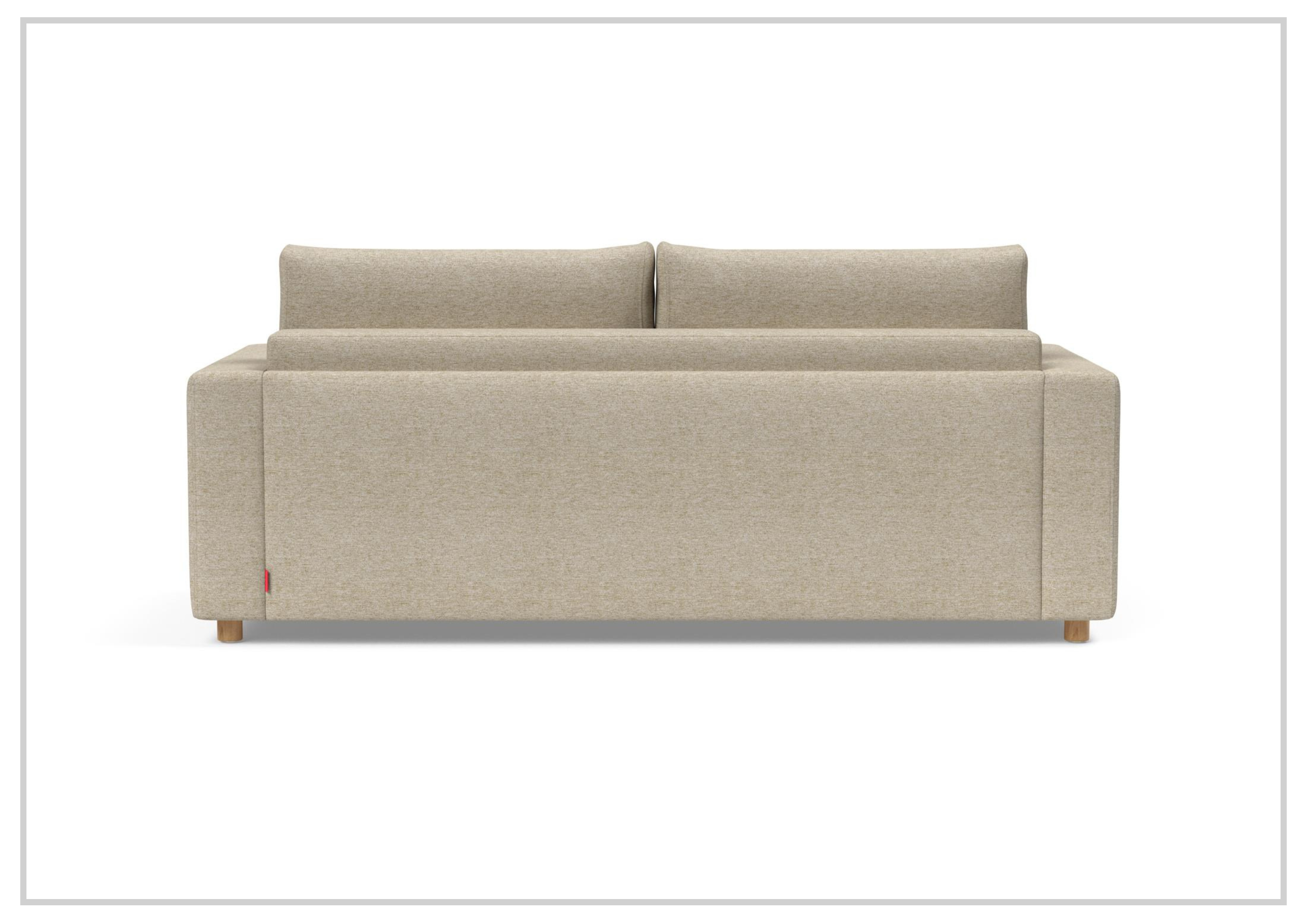 Innovation Living Neah Fabric 2-Seater King Size Sleeper Sofa Bed - Convertible Comfort for Small Spaces & Guest Rooms
