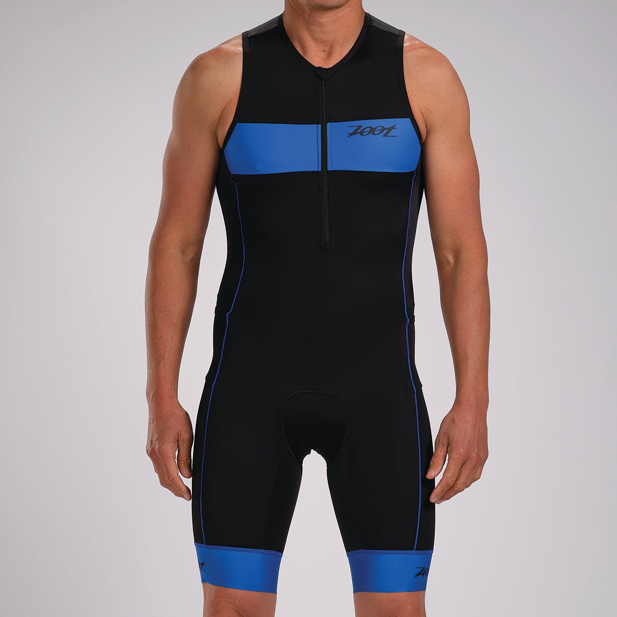 Men's Core+ Tri Racesuit - Royal Blue Triathlon Suit for Cycling, Running & Swimming | High-Performance Triathlon Gear for Competitions & Training