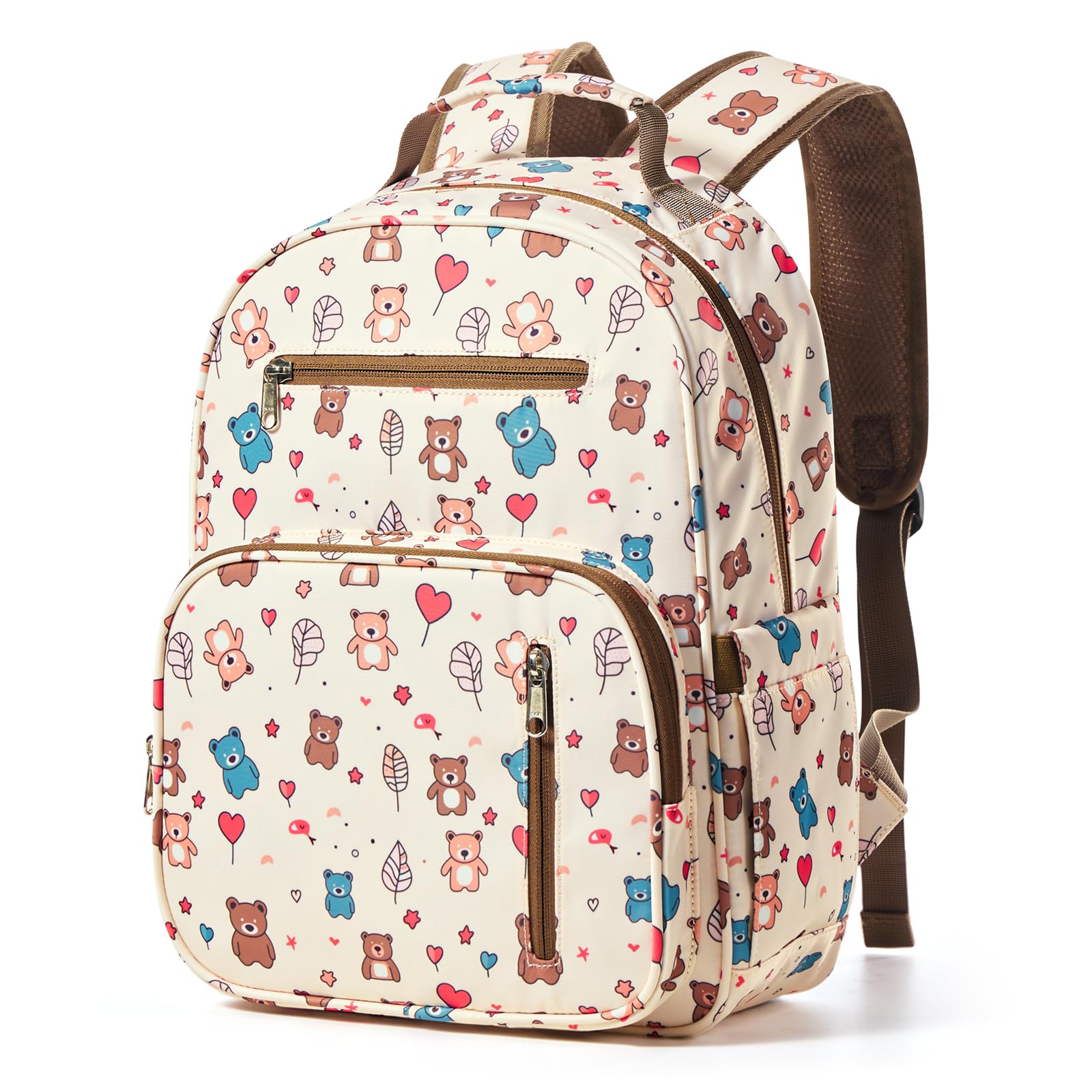 **Cute Bear Backpack for Kids - 15
