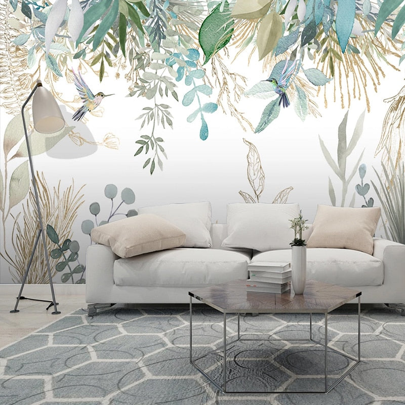 Tropical Wallpaper - Vibrant & Exotic Wall Coverings for Living Room, Bedroom & Home Decor | Waterproof Peel & Stick Wallpaper