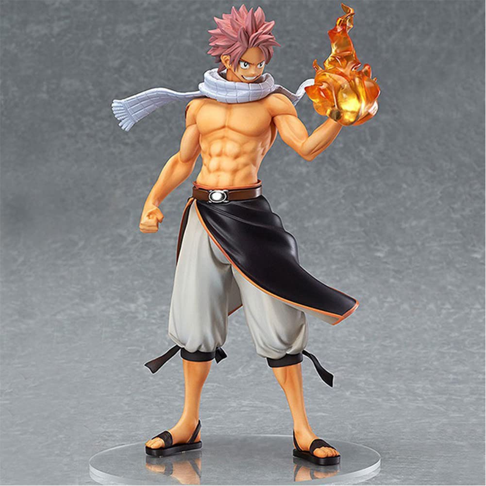 Fairy Tail Lucy & Natsu PVC Anime Figure Statue - Collectible Fairy Tail Merchandise, Desk Decor, Christmas Decoration for Anime Fans & Gift Ideas