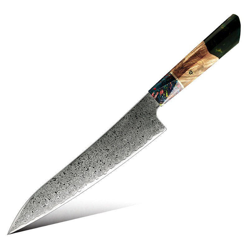 Green Pearl & Olive Burl Wood
