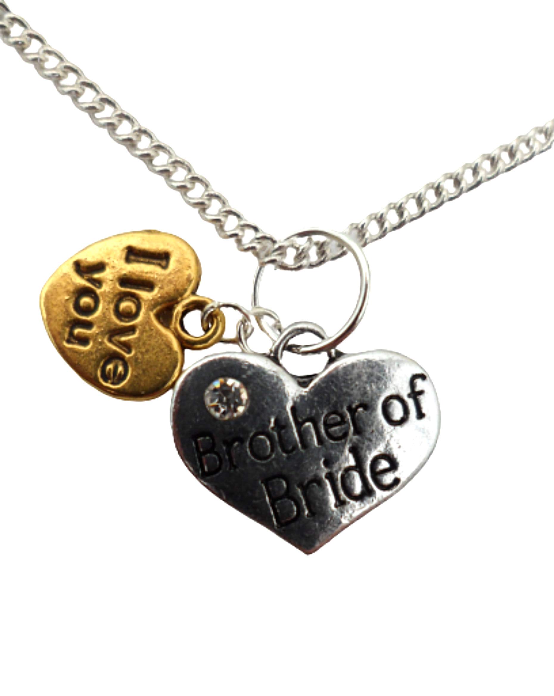 Sterling Silver Plated Heart Pendant Necklace for Women - Romantic Bridal Jewelry Gift for Wedding, Anniversary & Valentine's Day