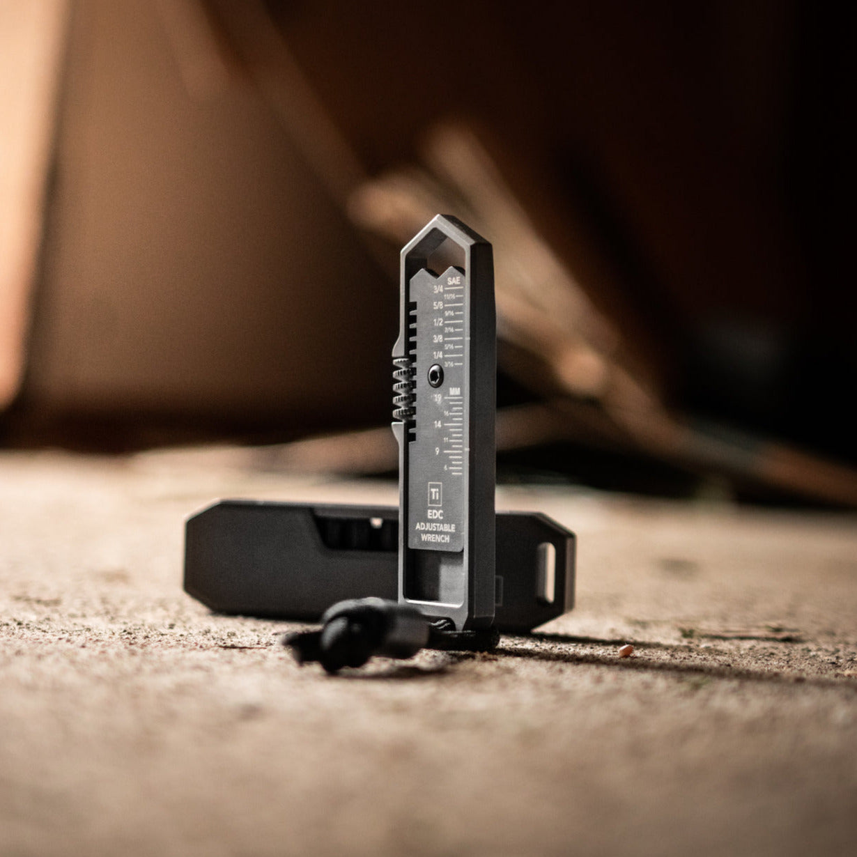 TI EDC Wrench - Titanium Everyday Carry Multi-Tool for Outdoor, Survival & DIY Projects