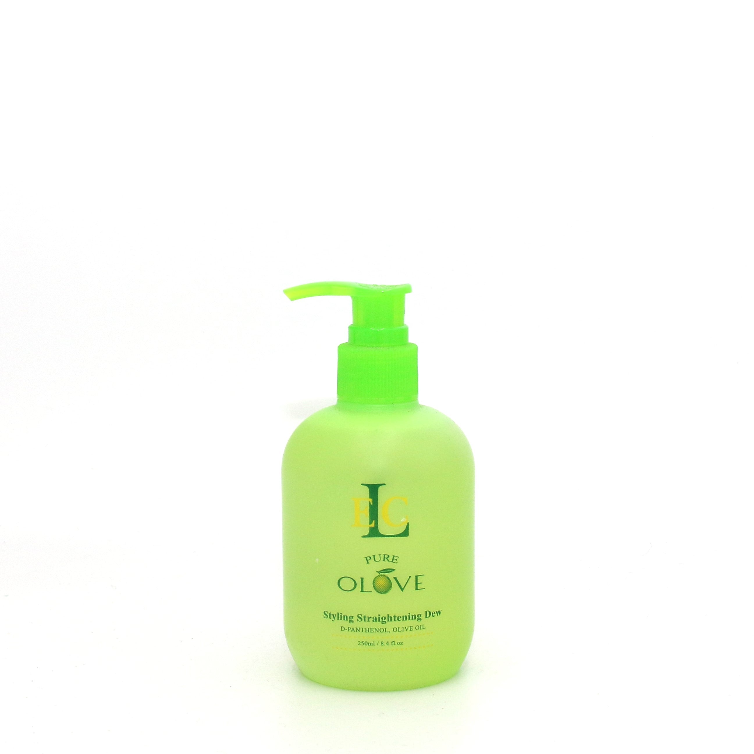 ELC DAO OF HAIR Pure Olive Styling & Straightening Dew - 8.4 oz Hair Serum for Smooth, Shiny & Frizz-Free Hair - Perfect for Daily Styling & Heat Protection
