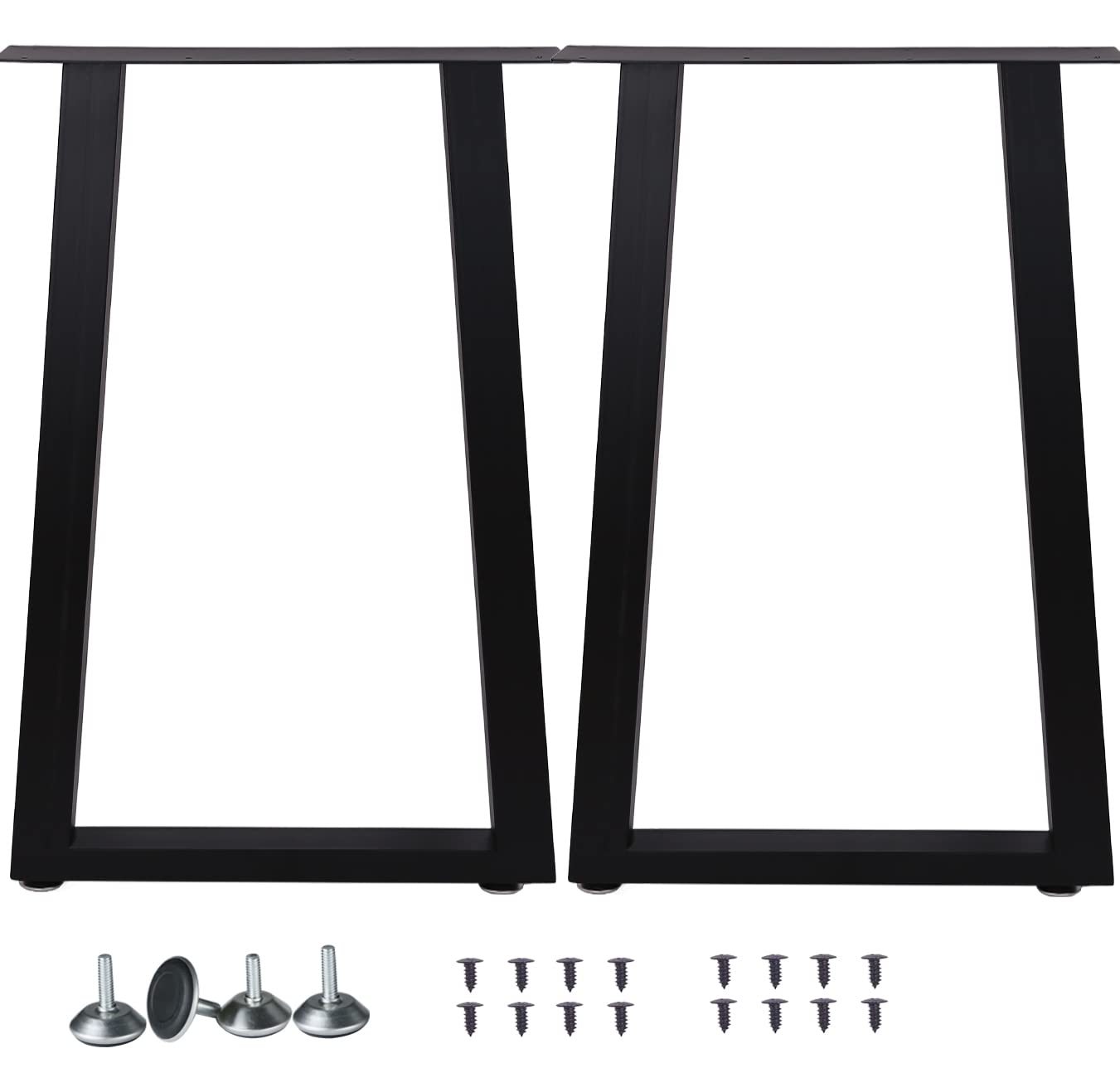 Heavy Duty Metal Table Legs Set of 2 - 28