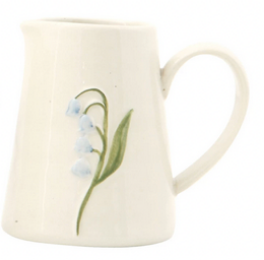 Embossed Mini Creamer Collection - Elegant Ceramic Creamer Set for Coffee & Tea - Perfect for Home, Office, and Restaurant Use
